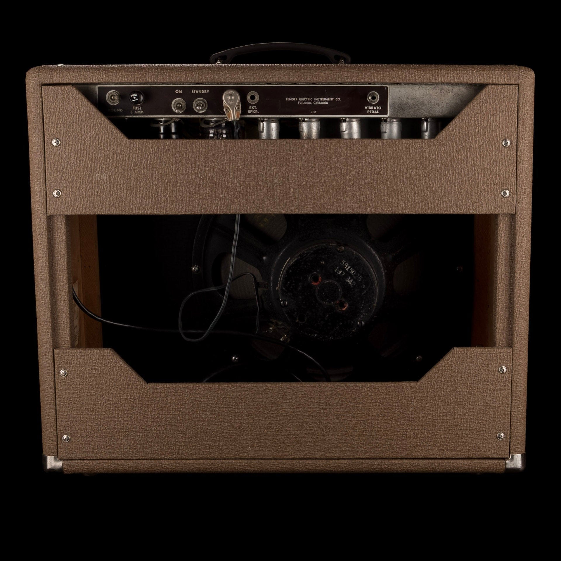 Vintage 1962 Fender Pro Amp Guitar Amp Combo - Image 9