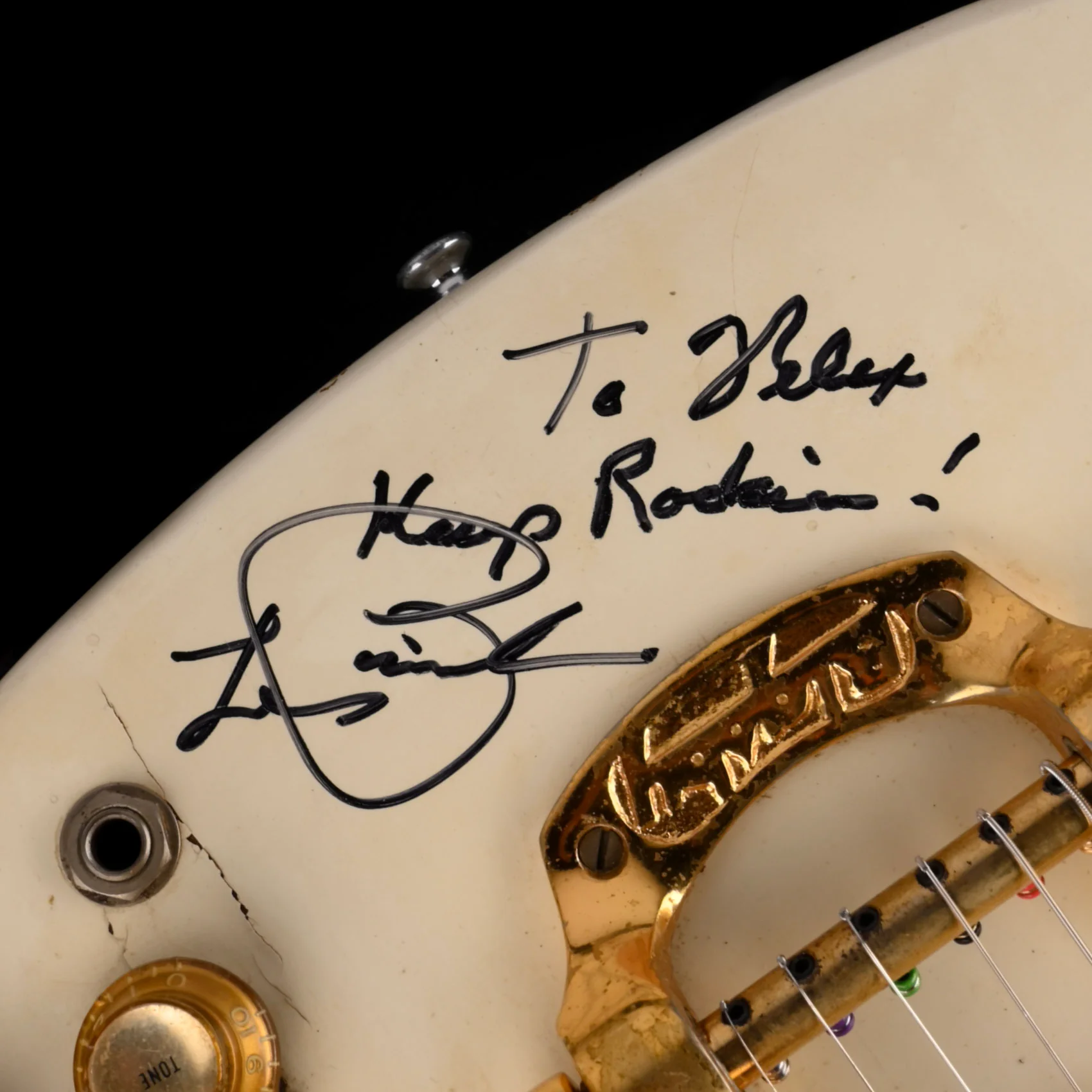 Vintage 1963 Gibson Les Paul Custom SG White with Case - Signed by Les Paul - Image 7