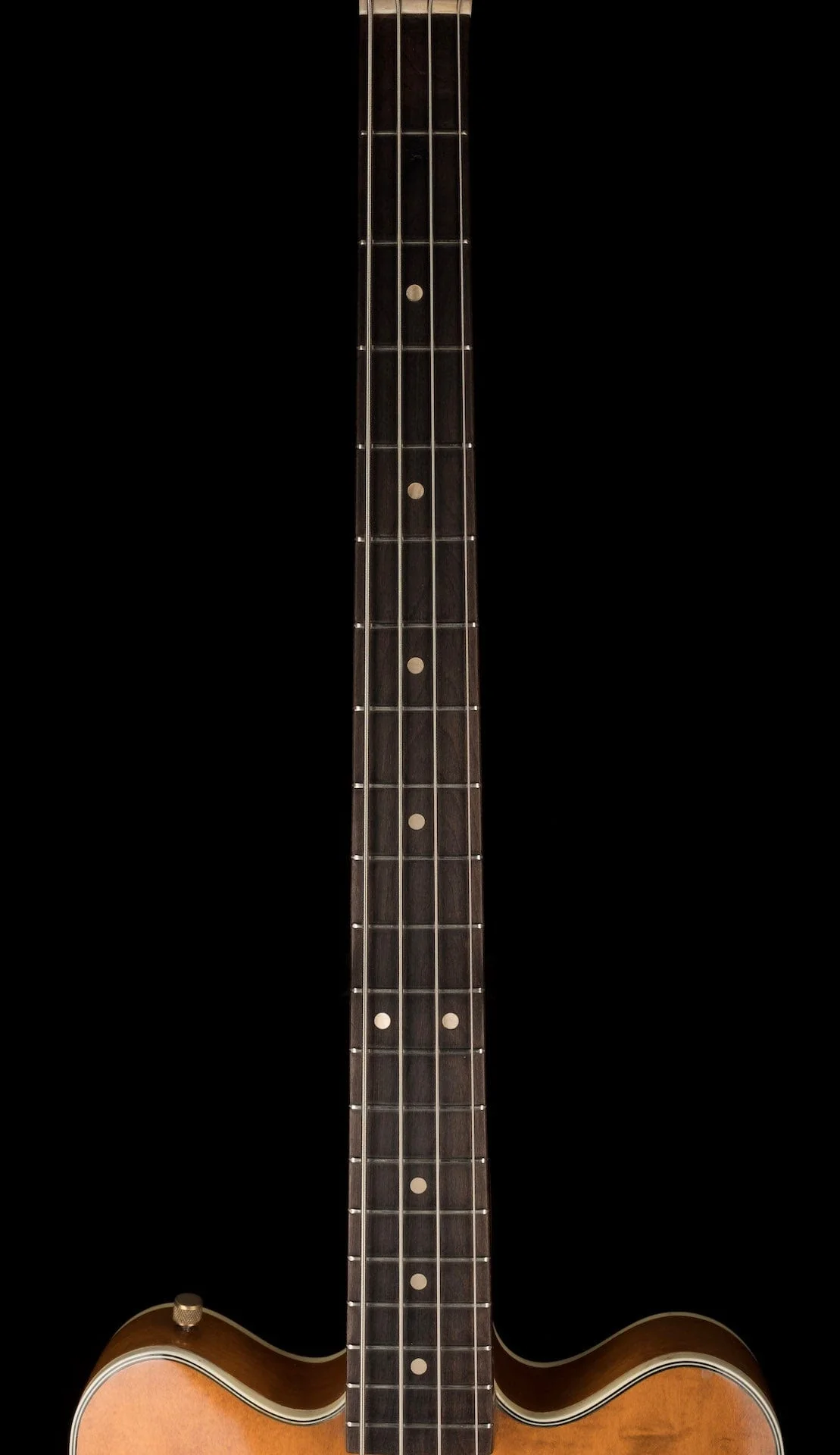 Vintage 1963 Gretsch 6070 Country Gentleman Hollow Body Bass Natural/Walnut - Image 10