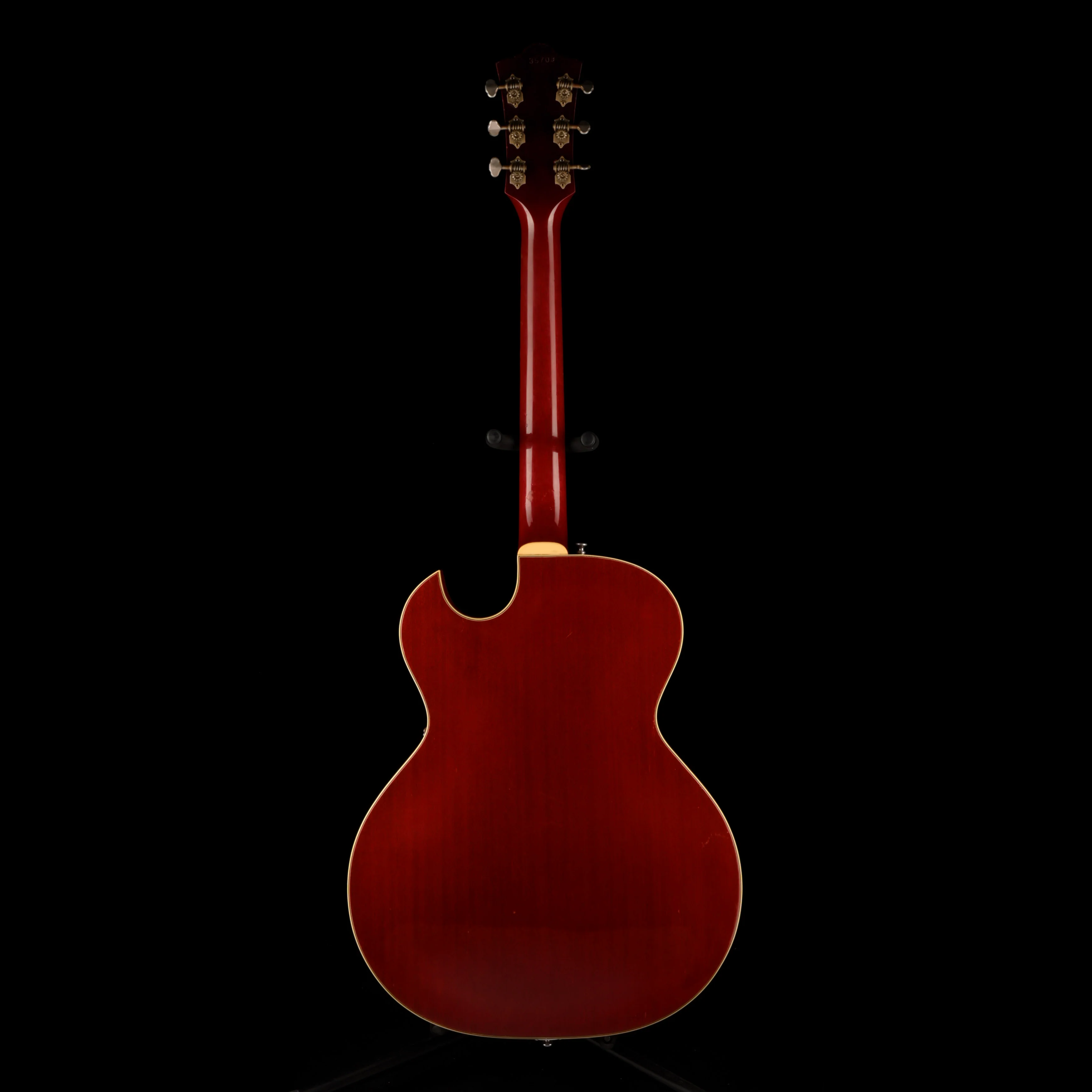 Vintage 1964 Guild Starfire III Cherry Hollow Body Electric Guitar With OHSC - Image 11