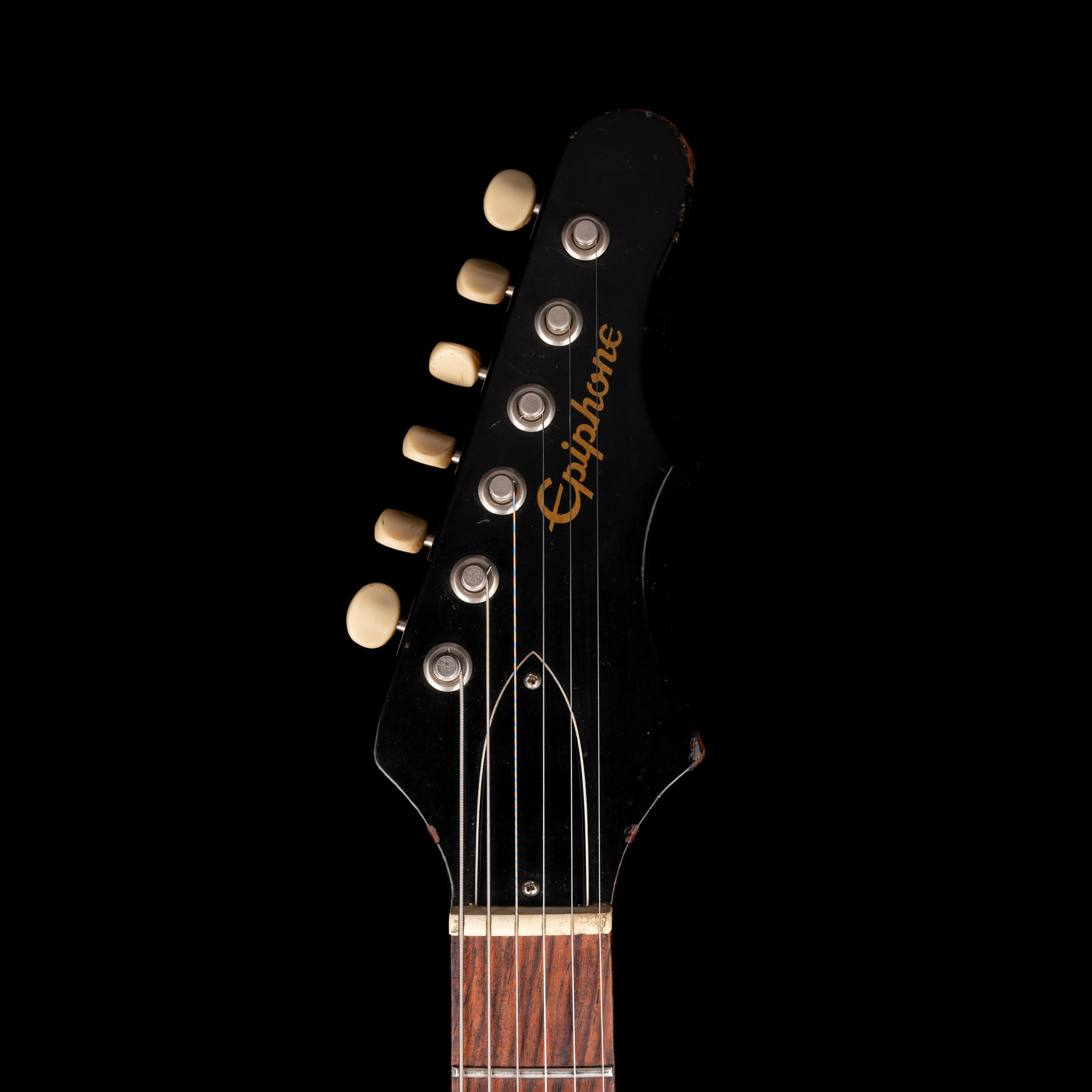 Pre Owned 1965-66 Epiphone Olympic Double Cut Sunburst With OSSC - Image 8