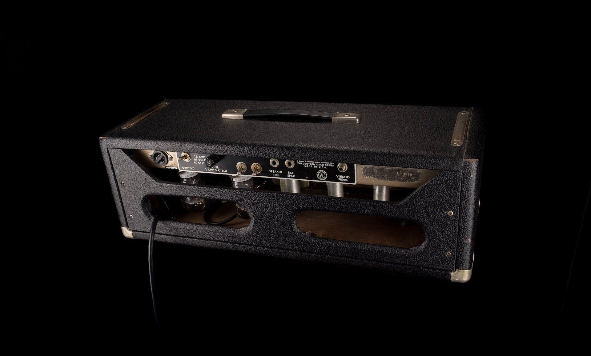 Vintage 1965 Fender Bandmaster Head And 2x12 Cabinet - Image 19