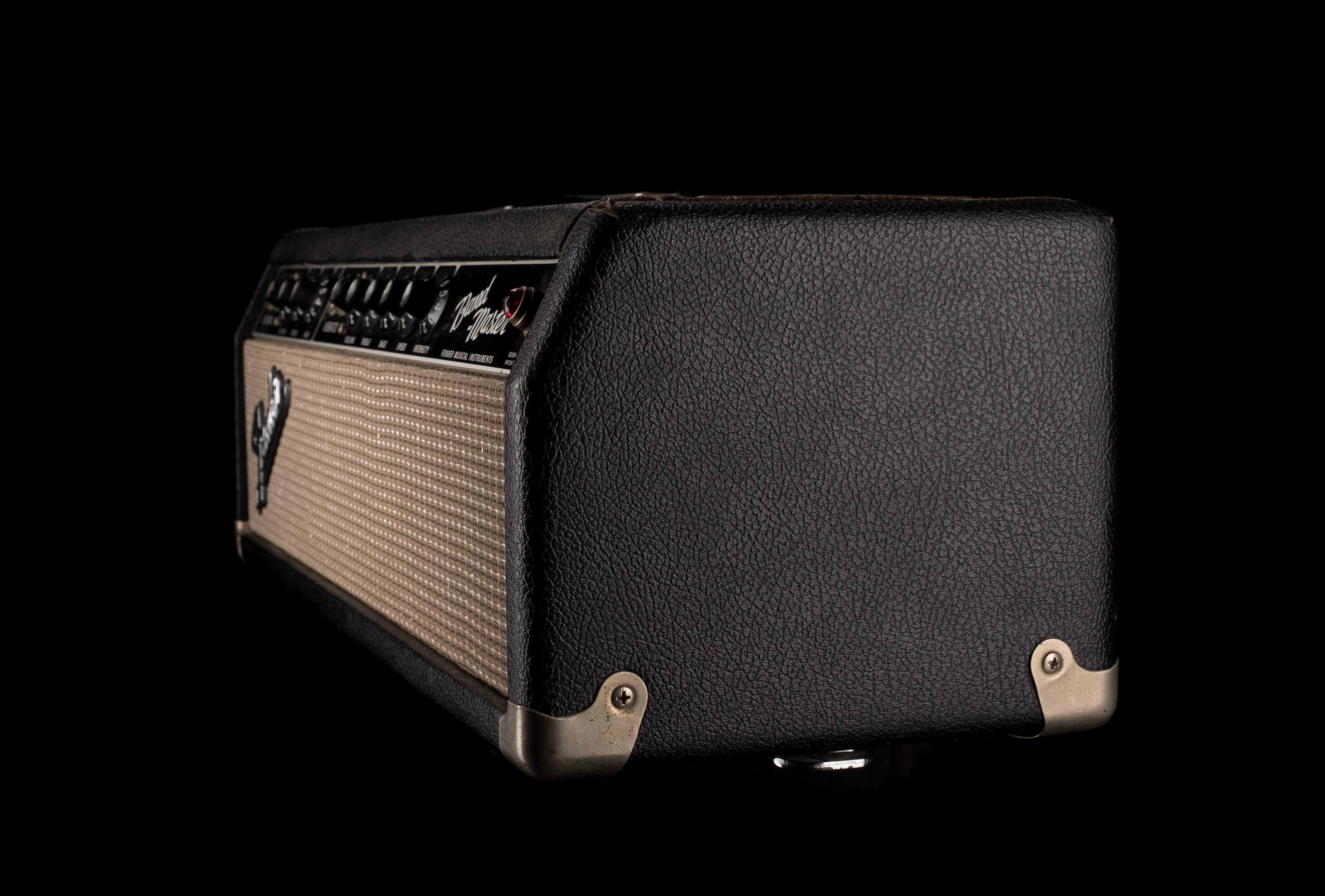 Vintage 1965 Fender Bandmaster Head And 2x12 Cabinet - Image 9
