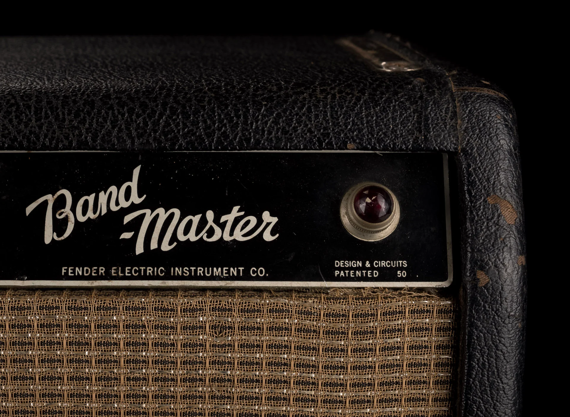 Pre Owned 1965 Fender Bandmaster Guitar Amp Head With Footswitch - Image 7