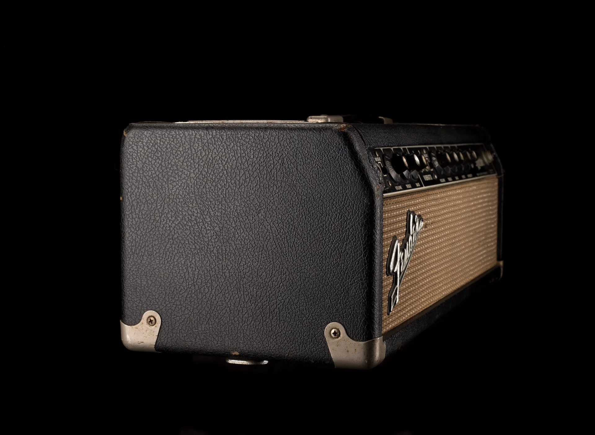 Pre Owned 1965 Fender Bandmaster Guitar Amp Head With Footswitch - Image 9