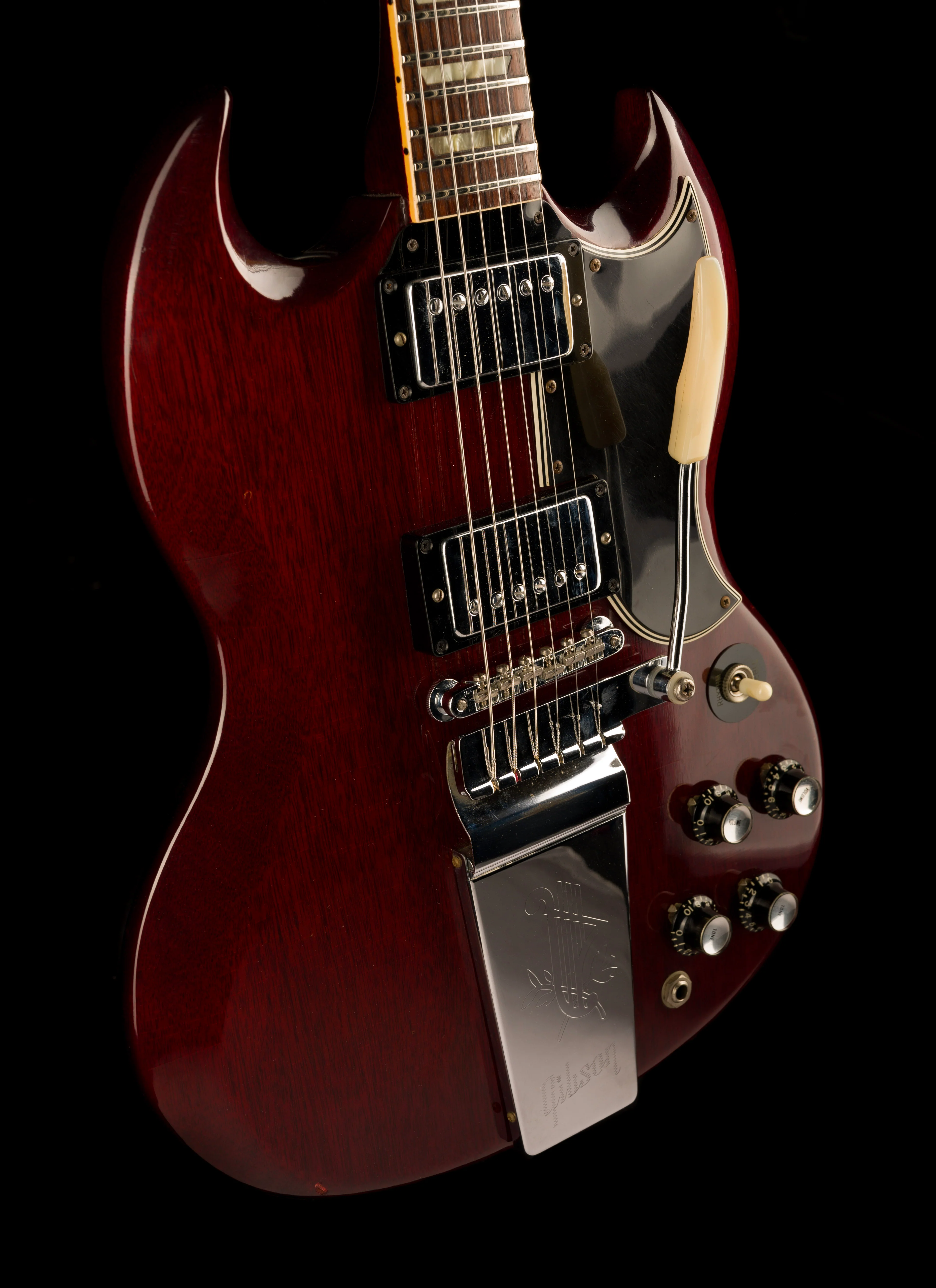 Vintage 1965 Gibson SG Standard Cherry With OHSC - Image 10