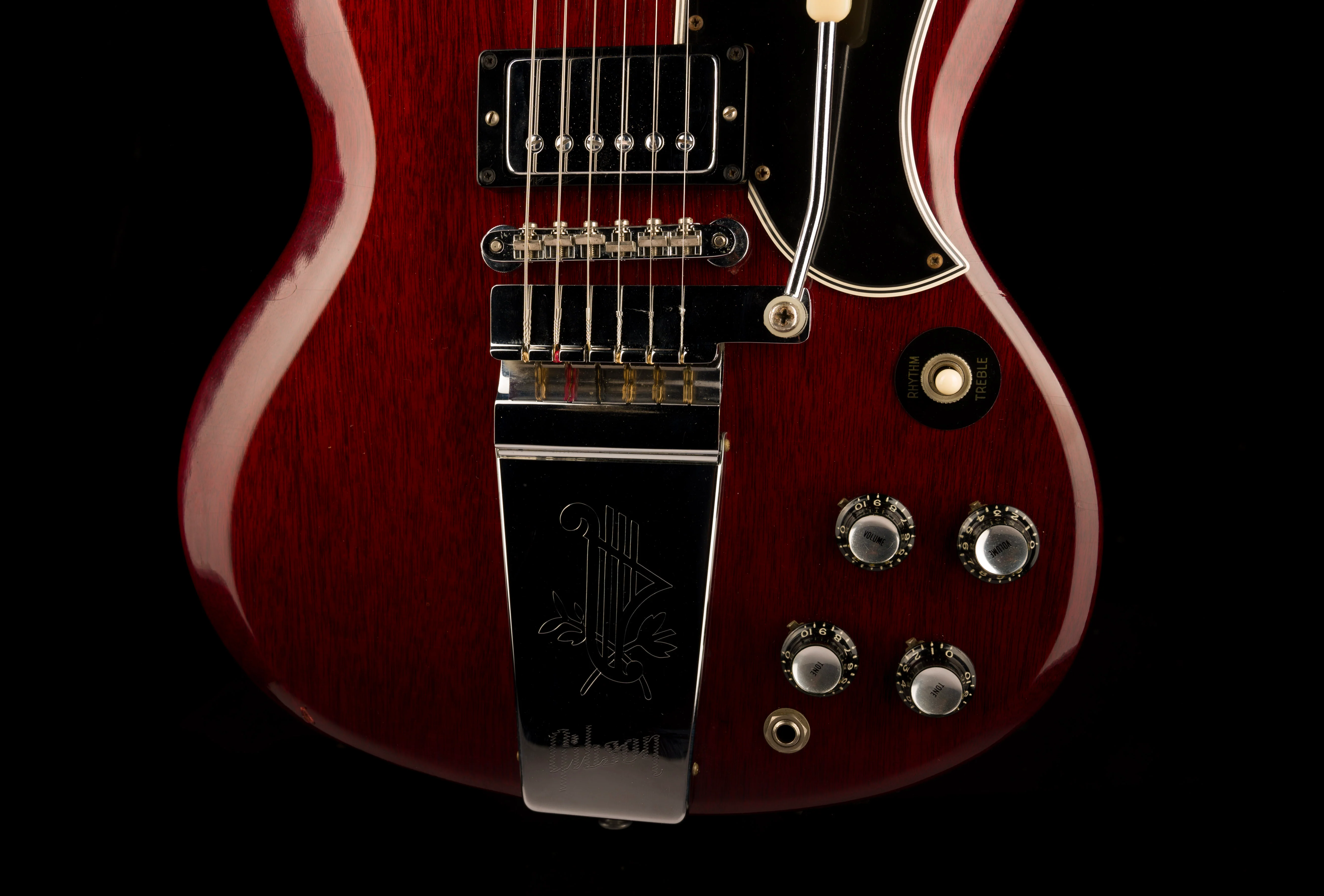 Vintage 1965 Gibson SG Standard Cherry With OHSC - Image 5