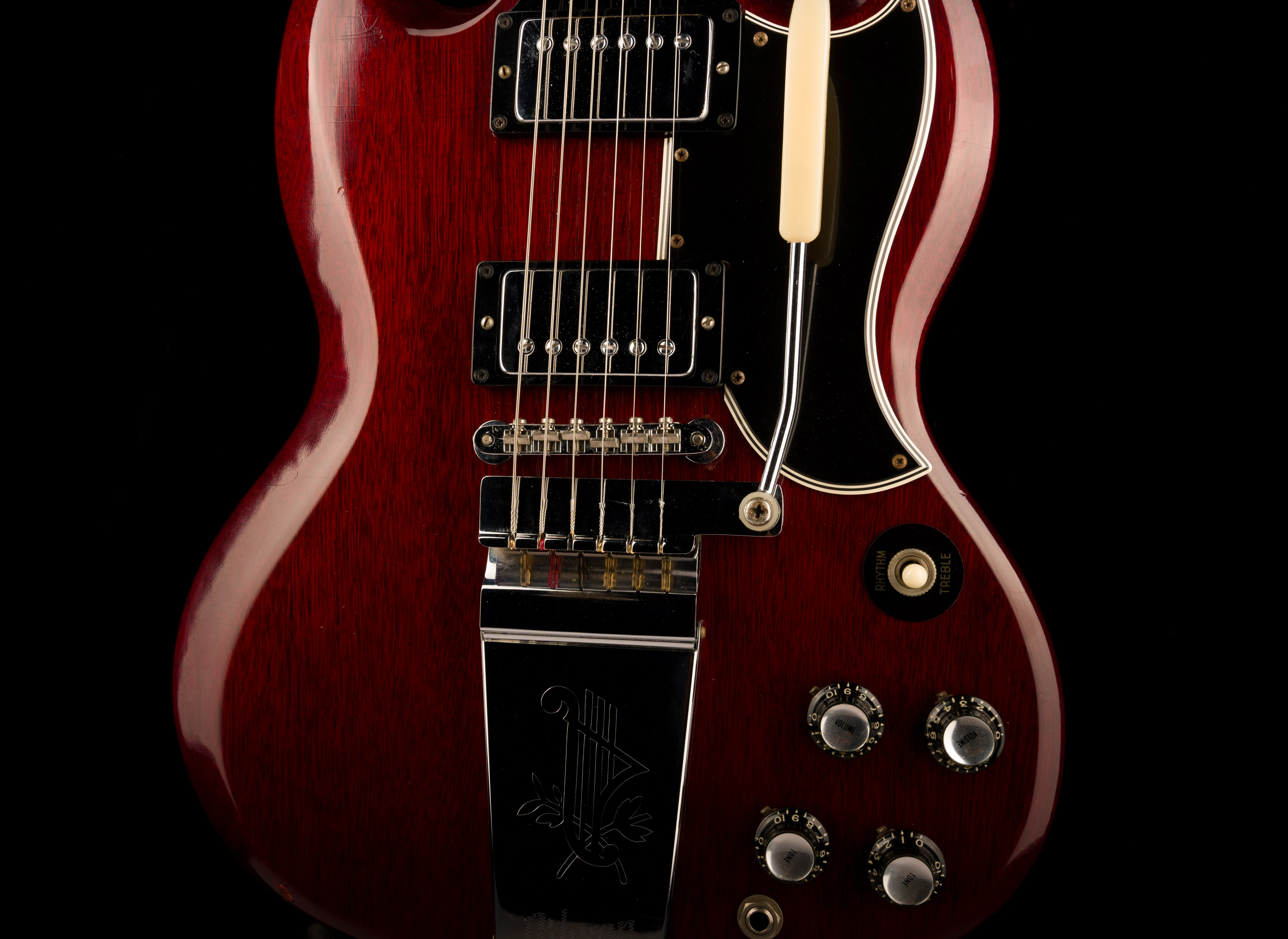 Vintage 1965 Gibson SG Standard Cherry With OHSC - Image 6