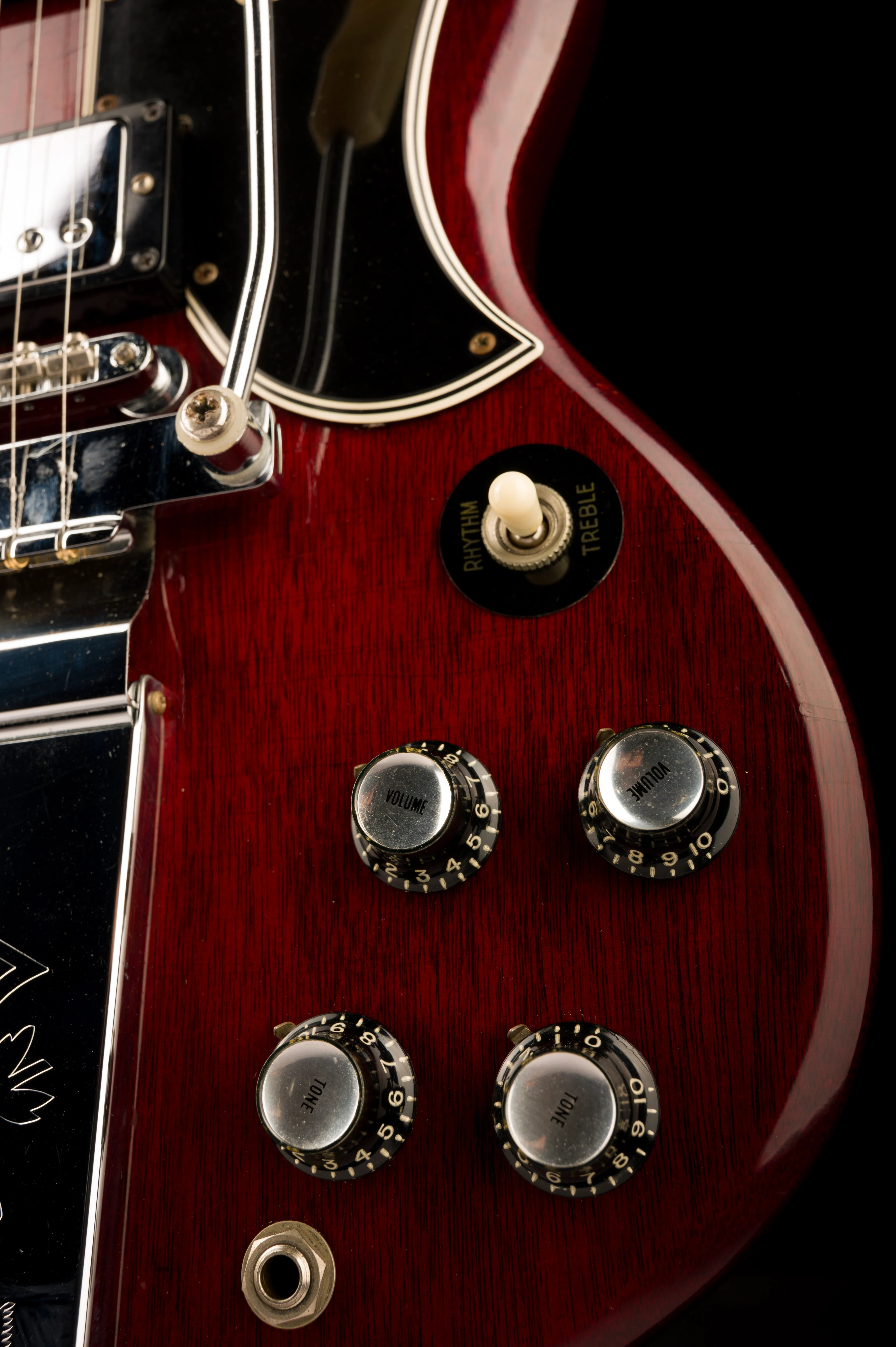 Vintage 1965 Gibson SG Standard Cherry With OHSC - Image 8