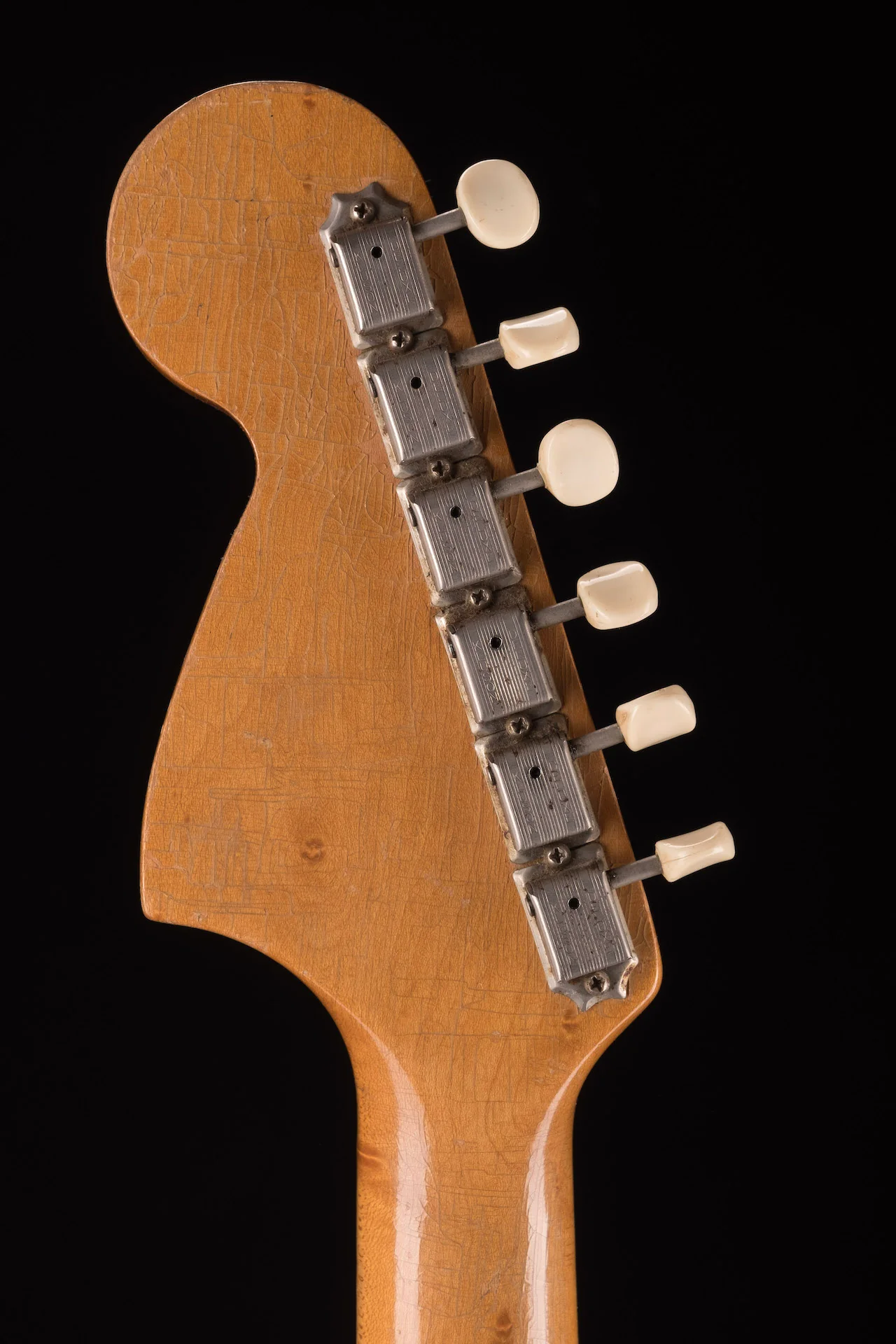 Vintage 1966 Fender Musicmaster II Olympic White With Gig Bag - Image 14
