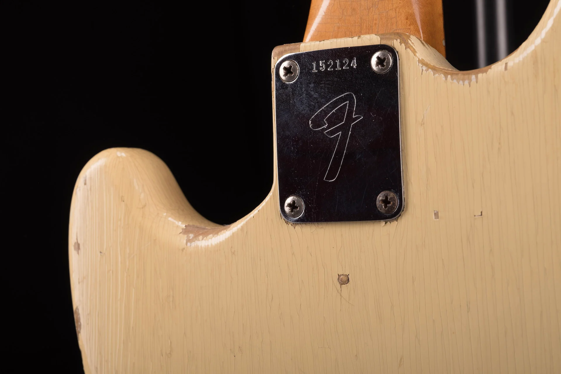 Vintage 1966 Fender Musicmaster II Olympic White With Gig Bag - Image 15