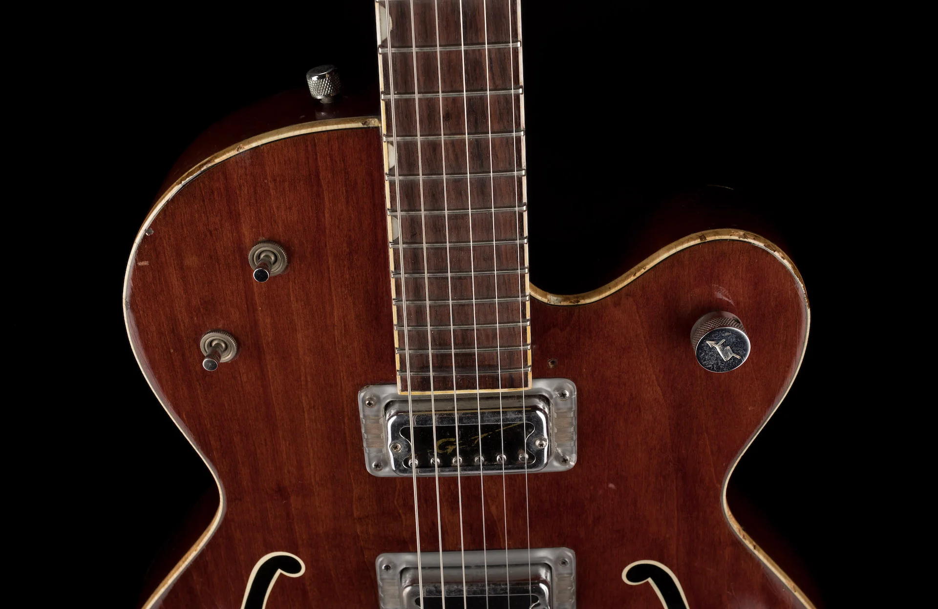Vintage 1966 Gretsch 6119 Chet Atkins Tennessean Walnut Stain With OHSC - Image 3
