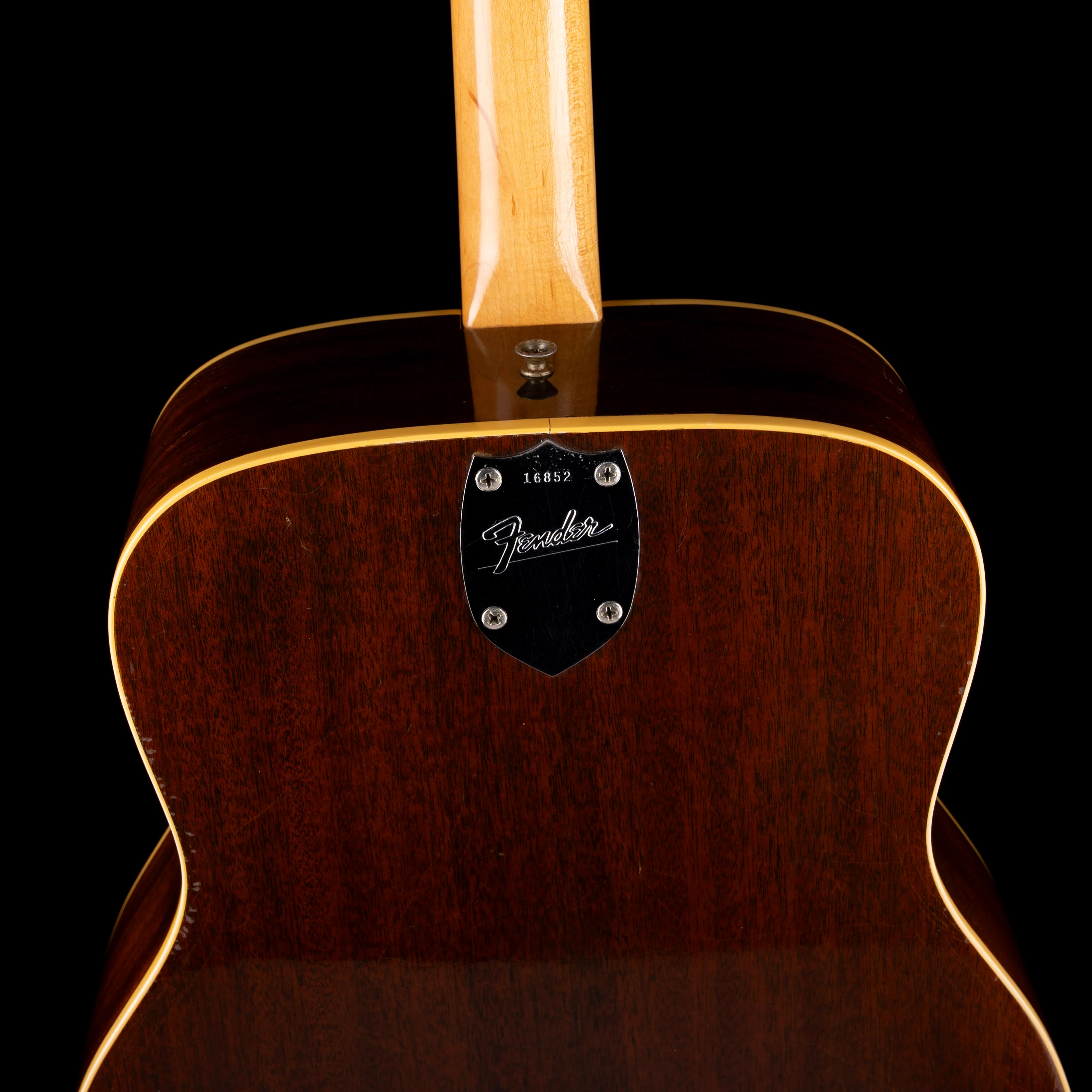 Pre Owned Vintage 1967 Fender Palomino Acoustic Guitar With OHSC - Image 12