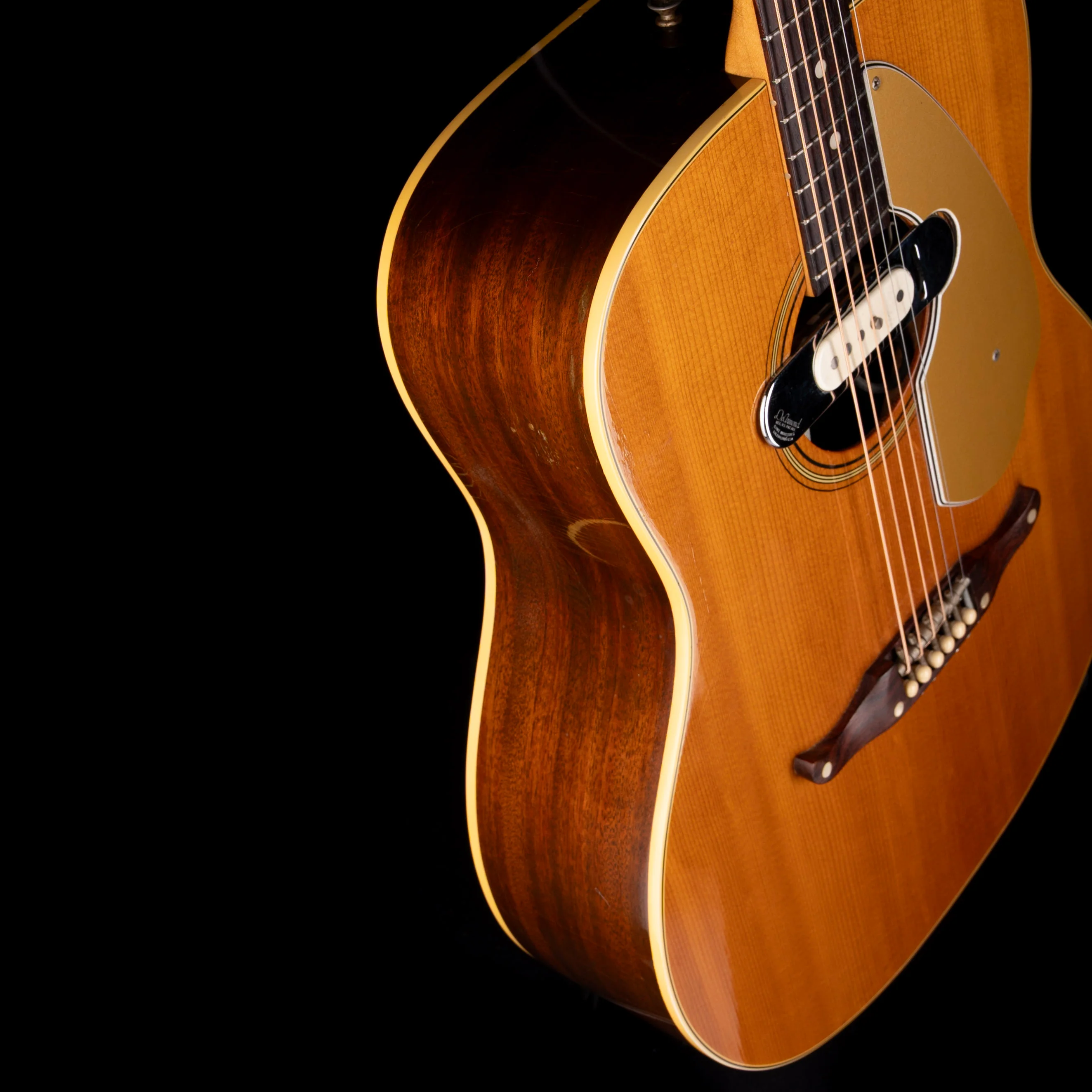 Pre Owned Vintage 1967 Fender Palomino Acoustic Guitar With OHSC - Image 5