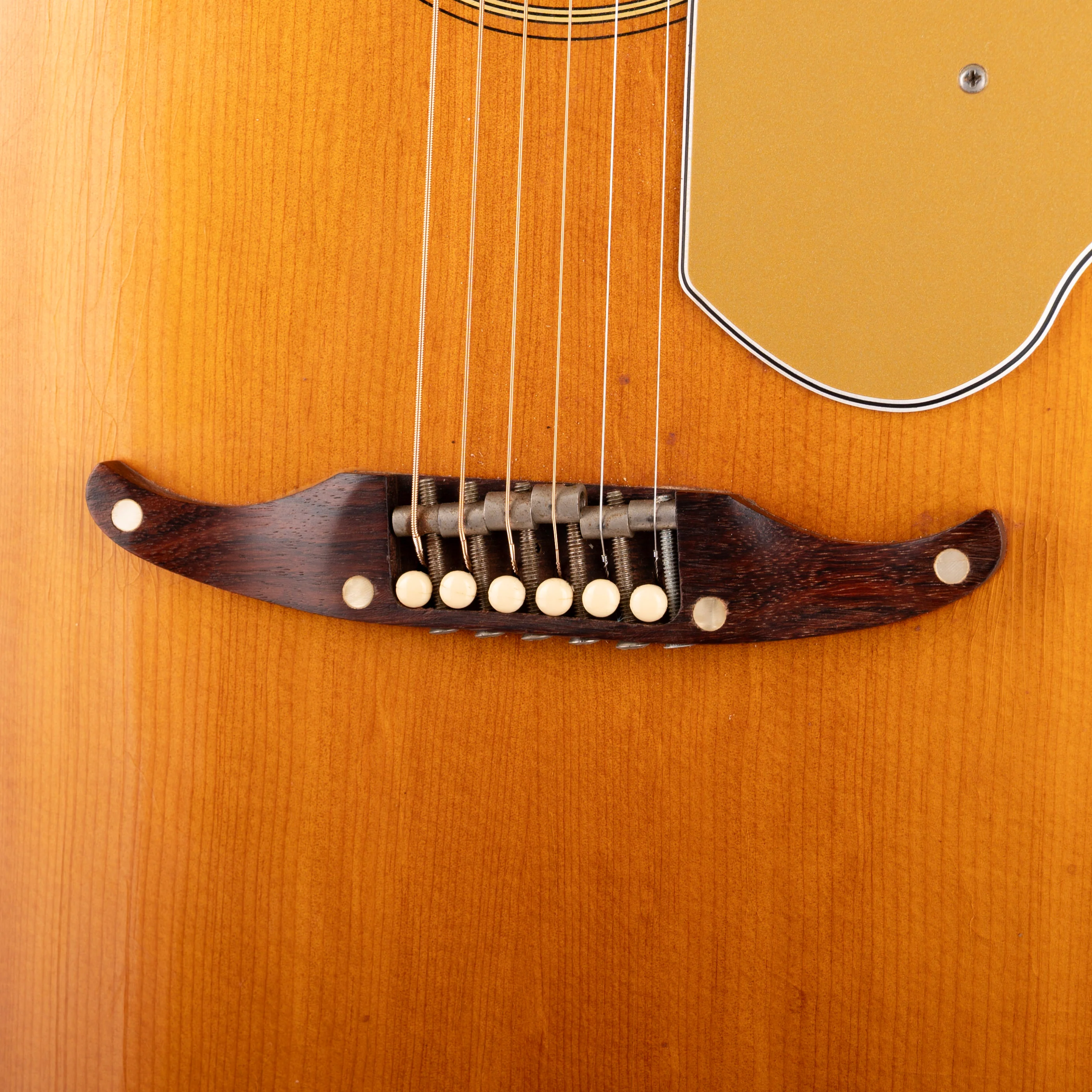 Pre Owned Vintage 1967 Fender Palomino Acoustic Guitar With OHSC - Image 8