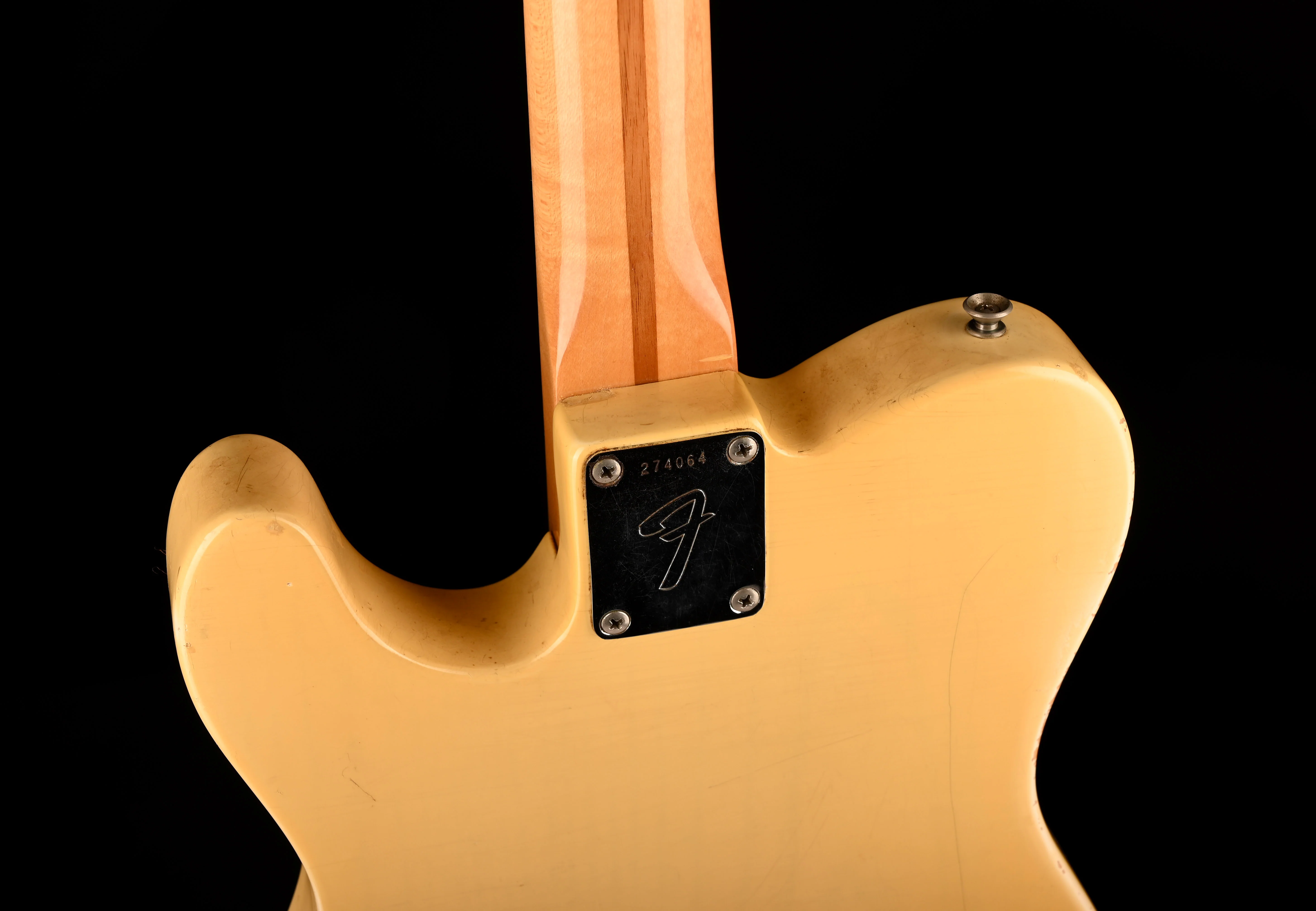 Vintage 1968 Fender Telecaster Blonde With Factory Fender Bigsby With OHSC - Image 13