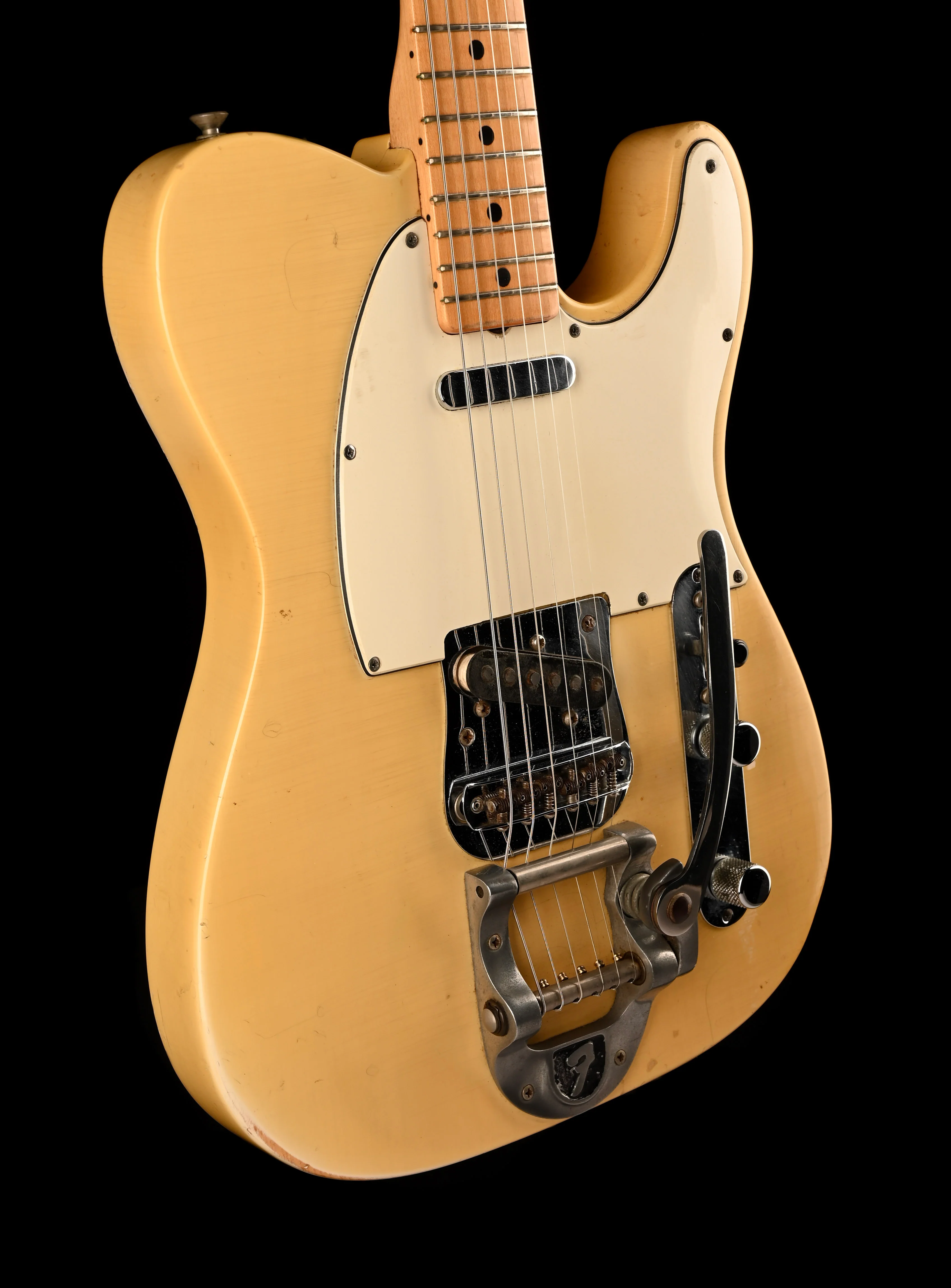 Vintage 1968 Fender Telecaster Blonde With Factory Fender Bigsby With OHSC - Image 9