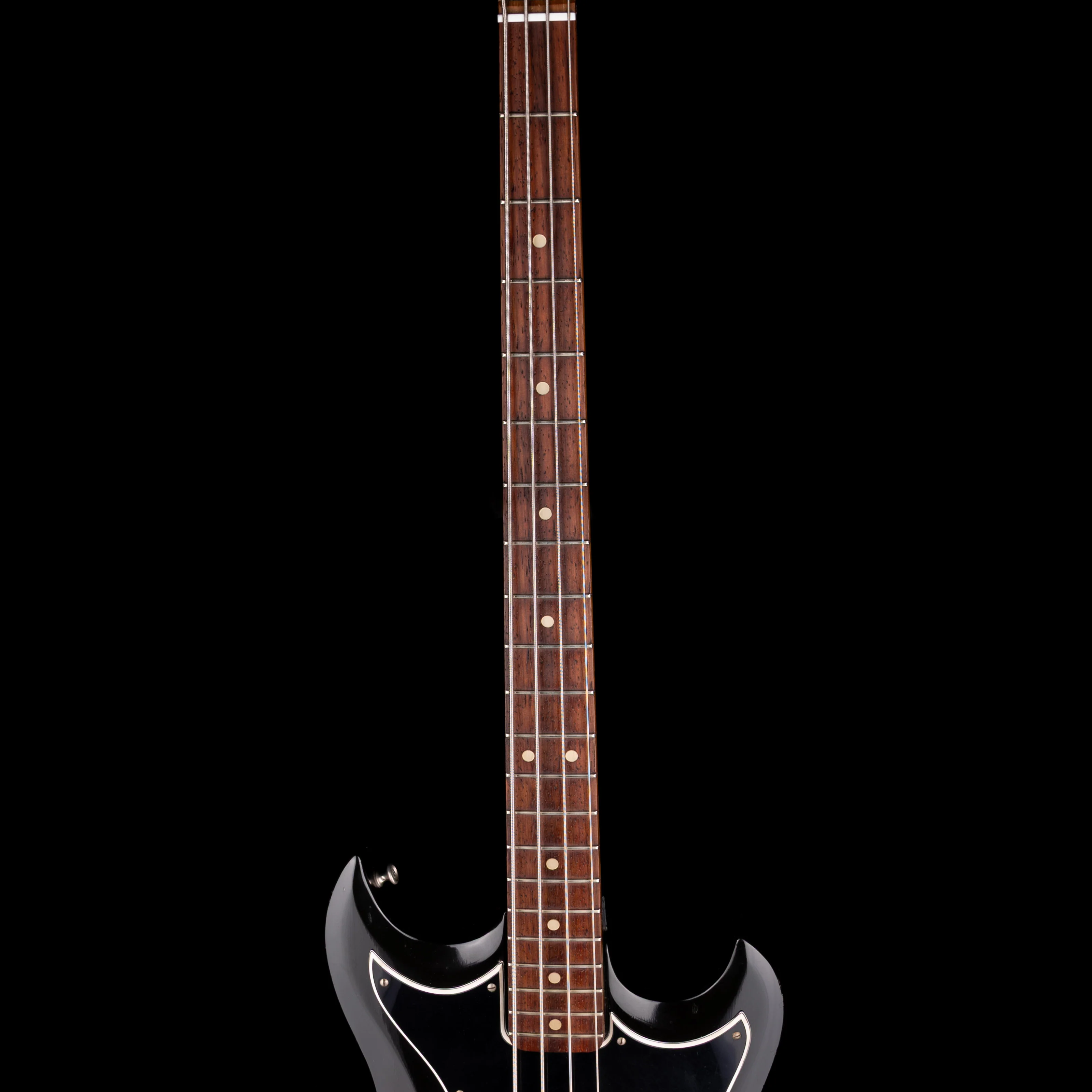 Pre Owned 1968 Hagstrom HB-1 Bass Black With OHSC - Image 8