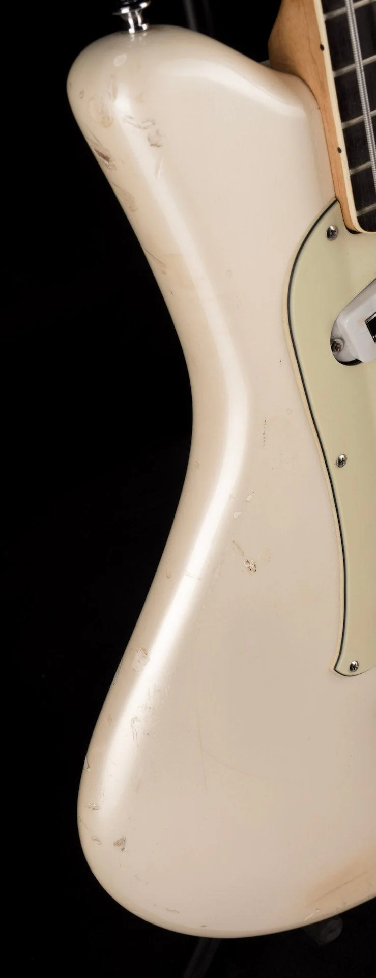 Vintage 1968 Yamaha SB-5A White “Flying Samurai” Bass With Hard Case - Image 11