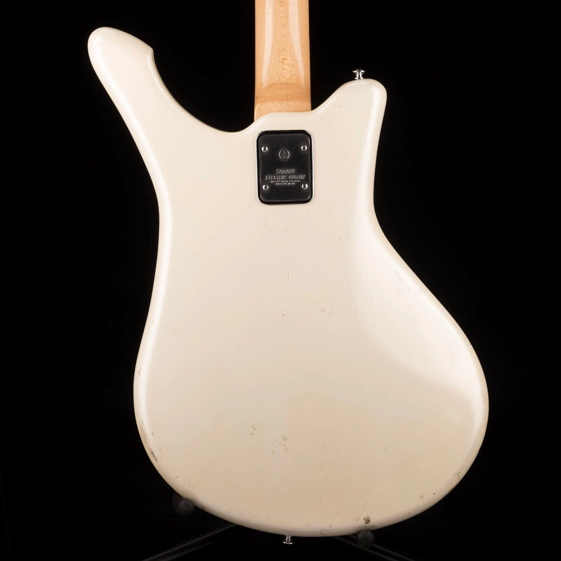 Vintage 1968 Yamaha SB-5A White “Flying Samurai” Bass With Hard Case - Image 14