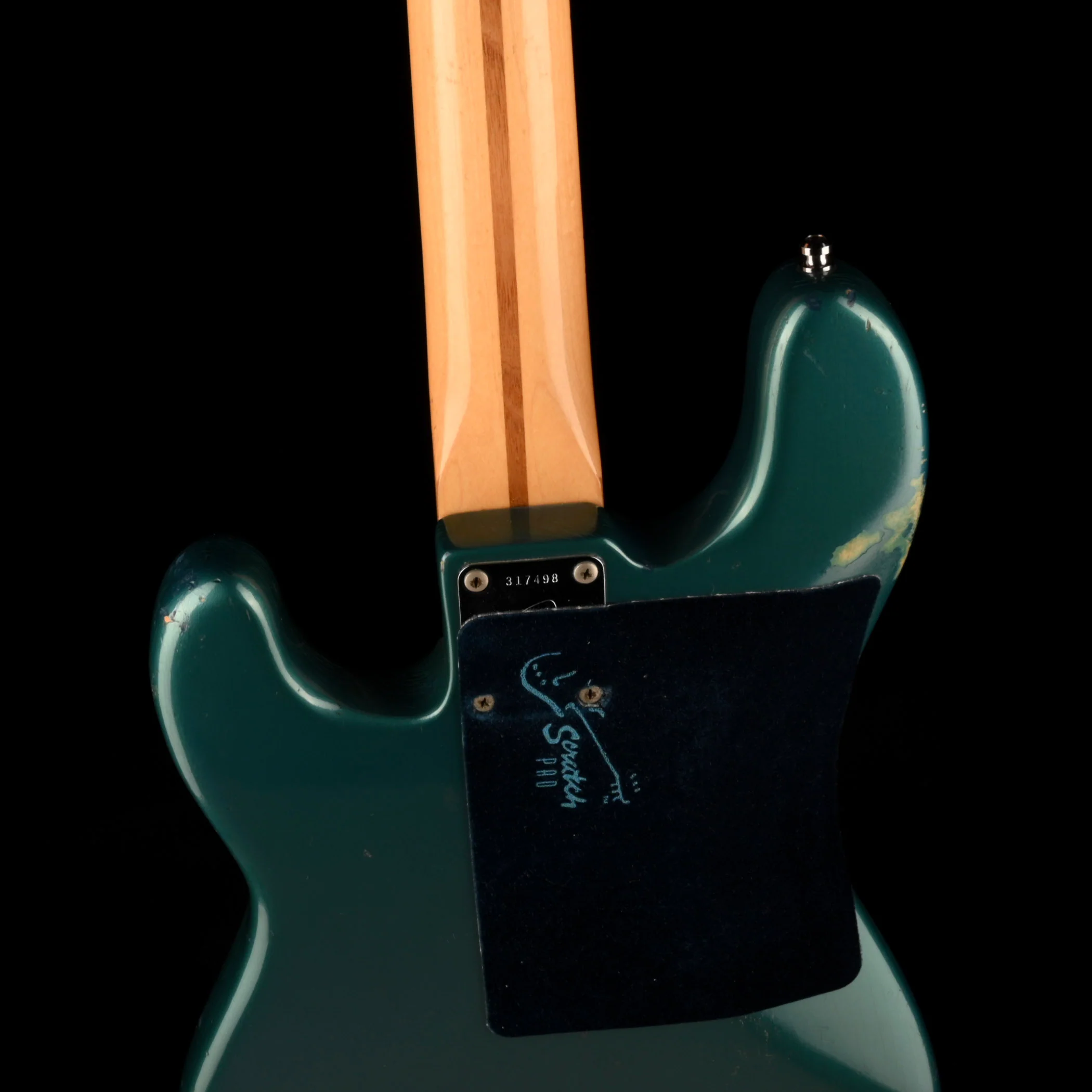 Vintage 1971 Fender Precision Bass Modified Ocean Turquoise with OHSC - Image 11