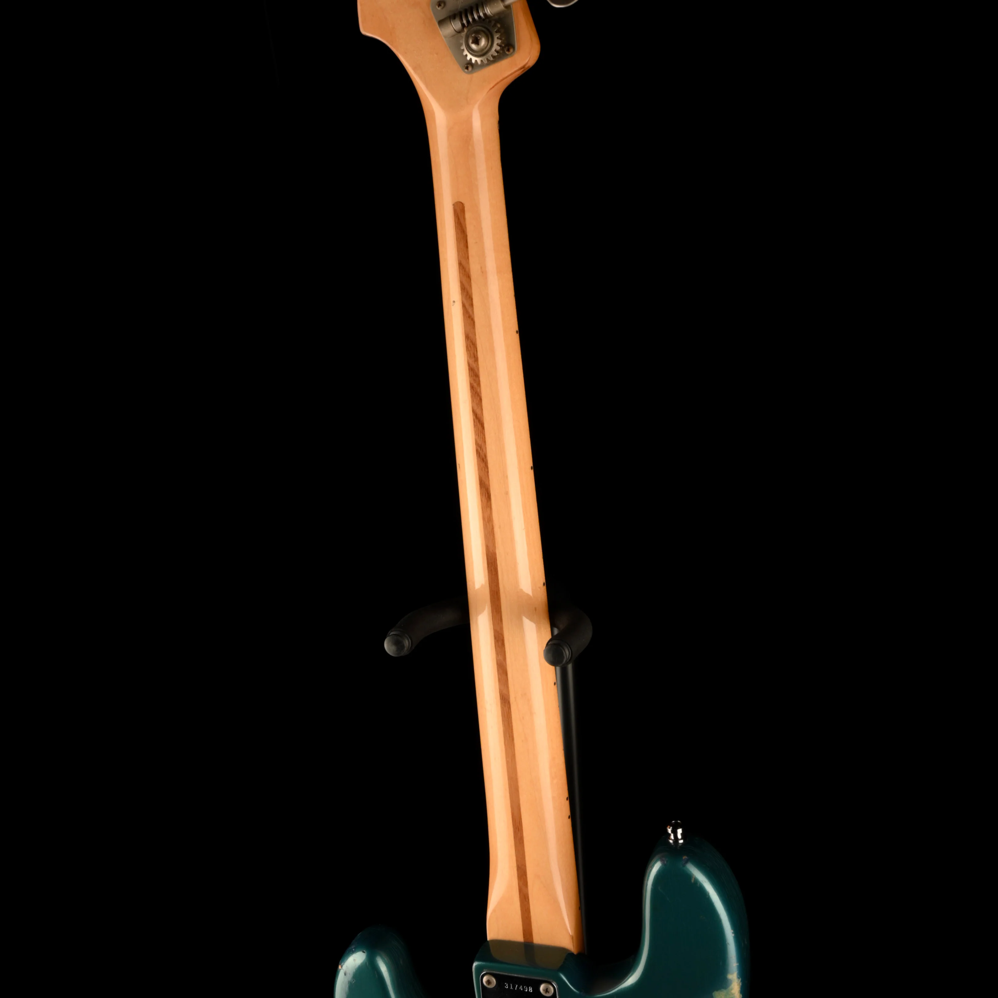 Vintage 1971 Fender Precision Bass Modified Ocean Turquoise with OHSC - Image 12