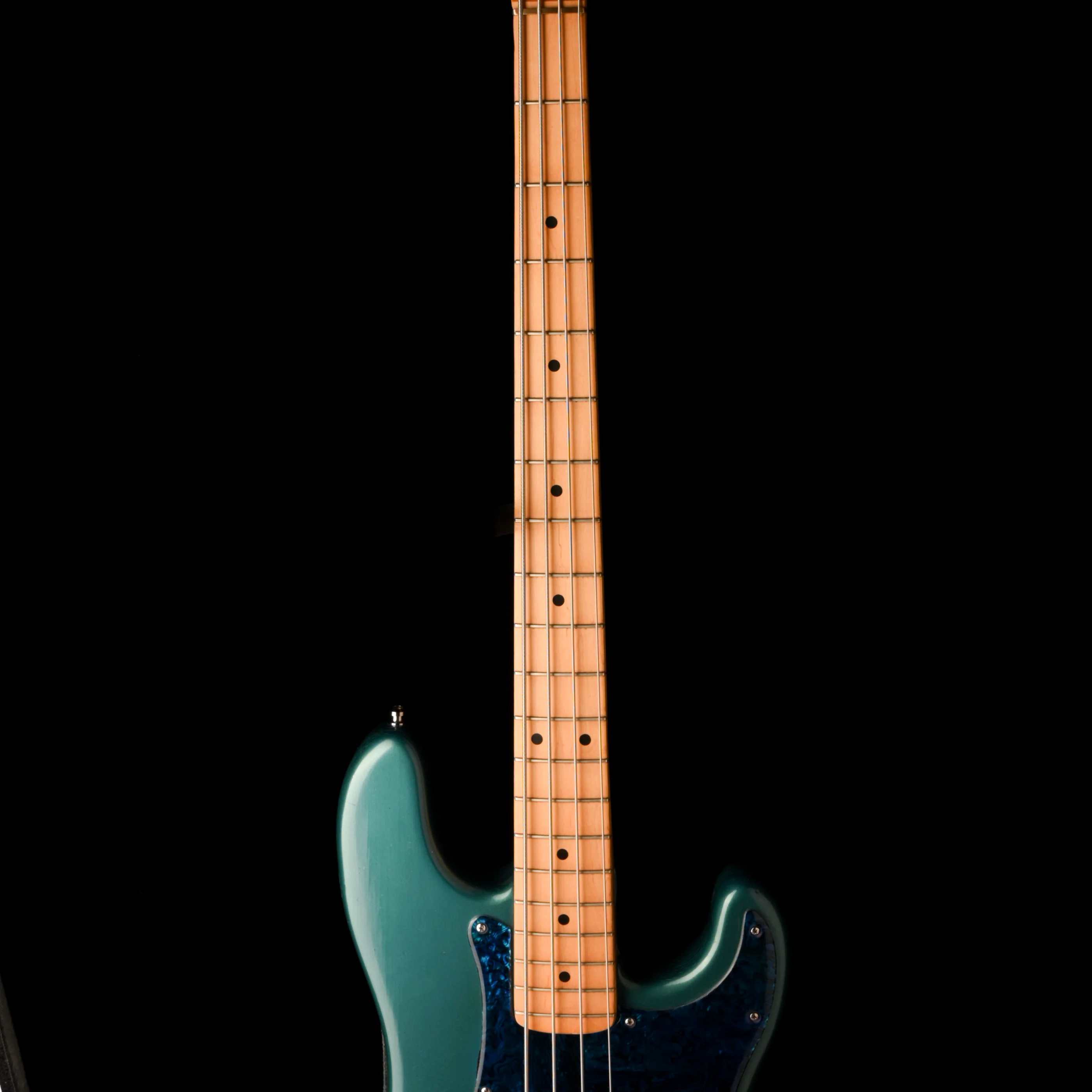 Vintage 1971 Fender Precision Bass Modified Ocean Turquoise with OHSC - Image 7