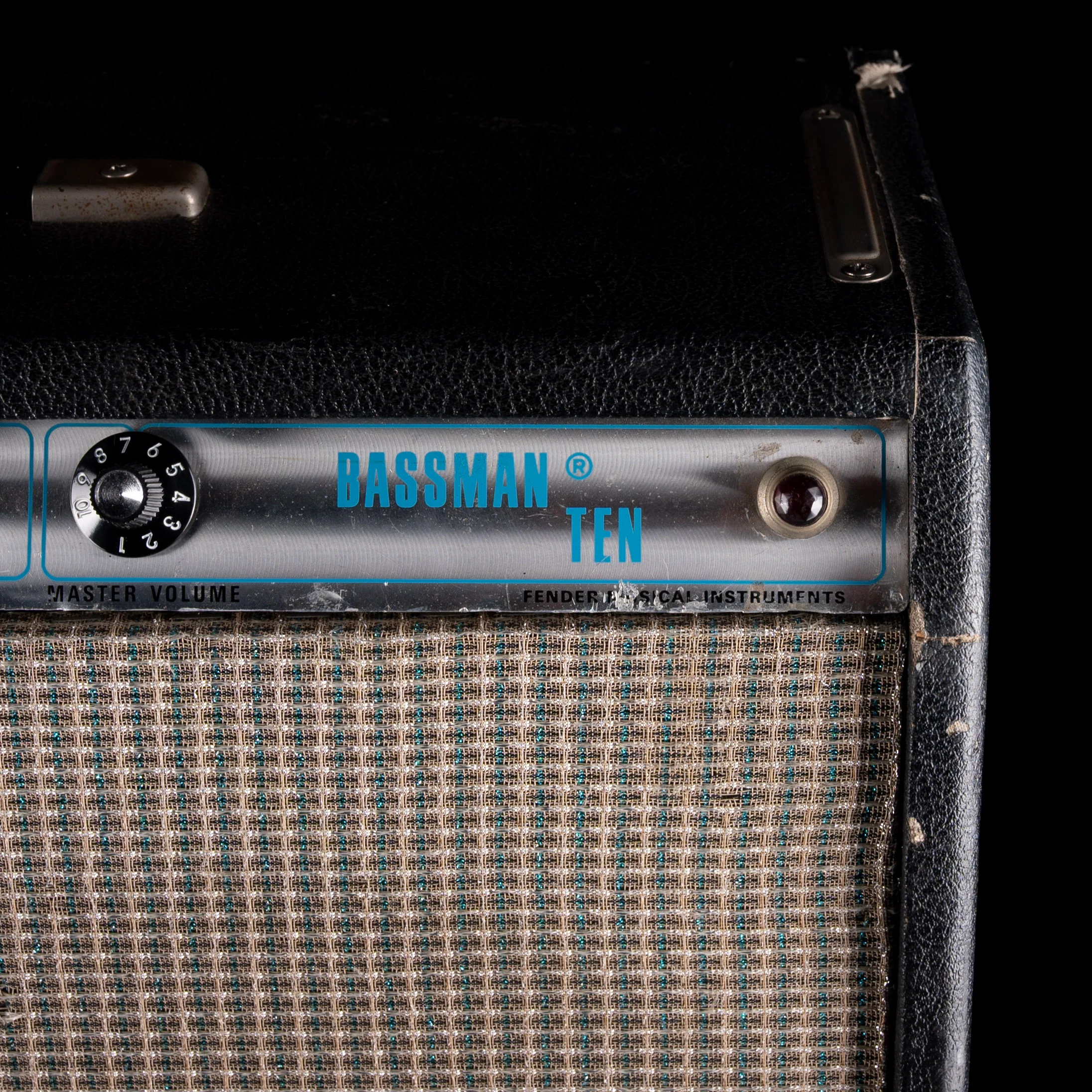 Pre Owned 1970's Fender Bassman Ten 50-watt 4x10" Silverface Guitar Amp Combo - Image 5