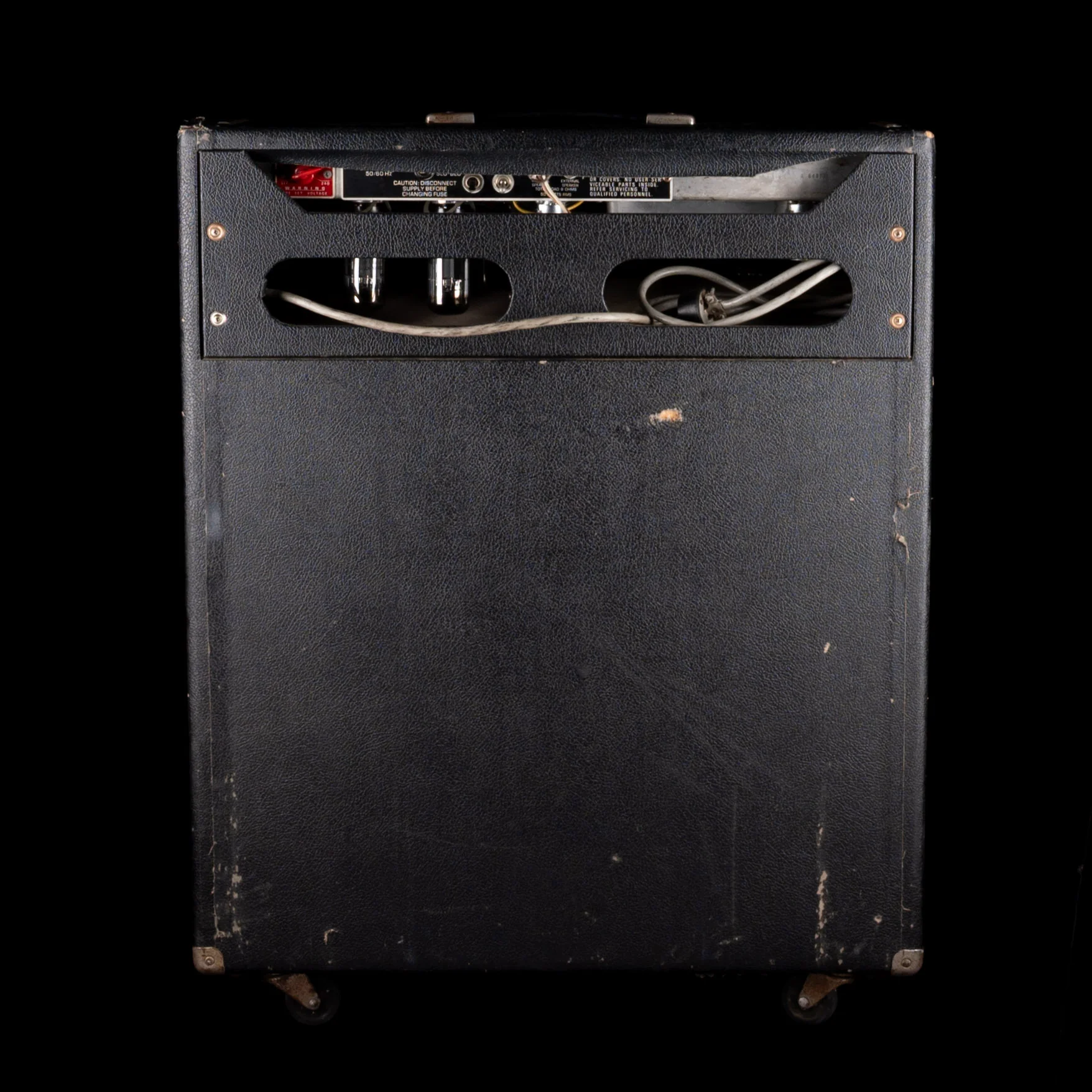 Pre Owned 1970's Fender Bassman Ten 50-watt 4x10" Silverface Guitar Amp Combo - Image 8