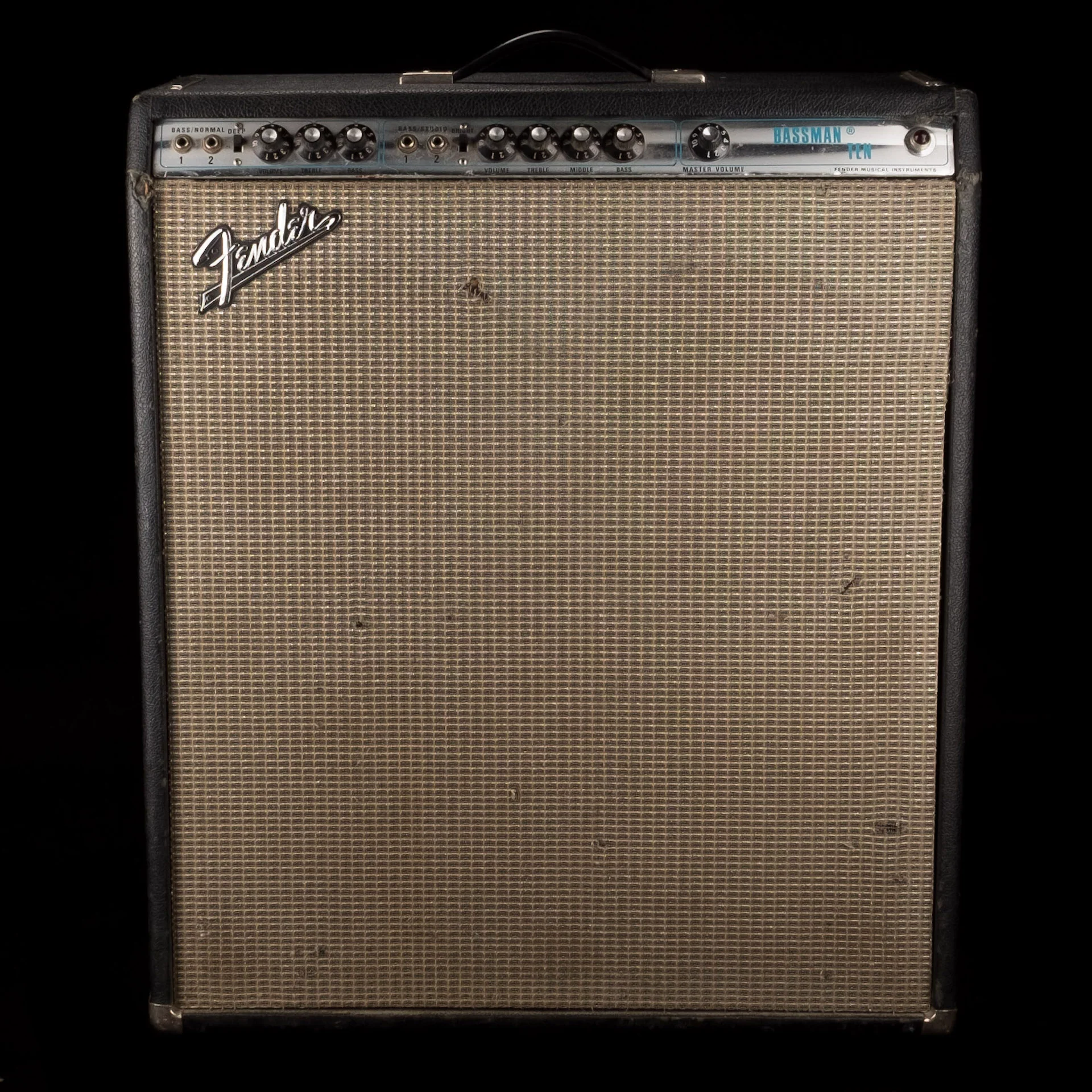 Vintage 1971 Fender Bassman 10 Guitar Amp Combo