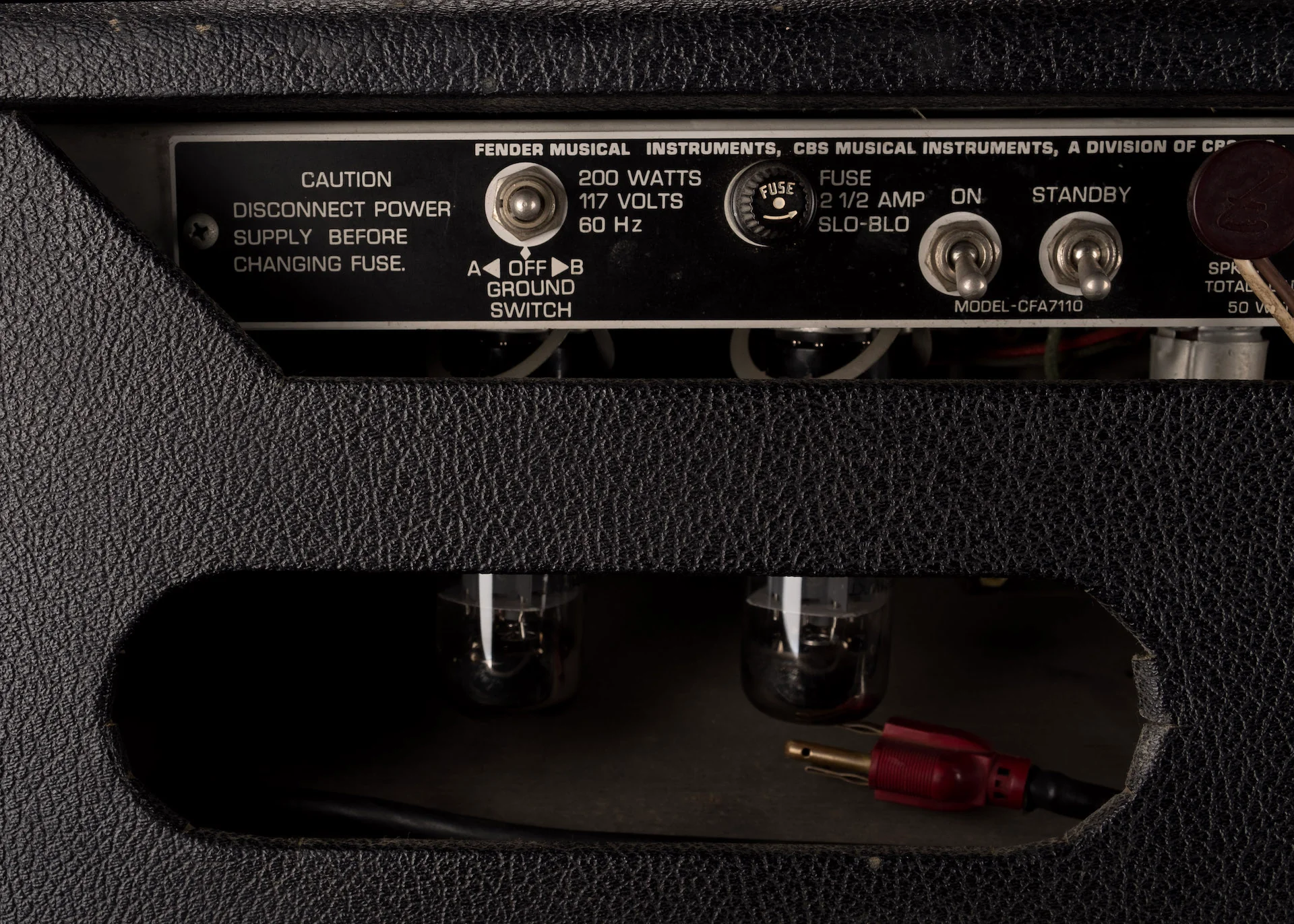 Vintage 1971 Fender Bassman 10 Guitar Amp Combo - Image 12