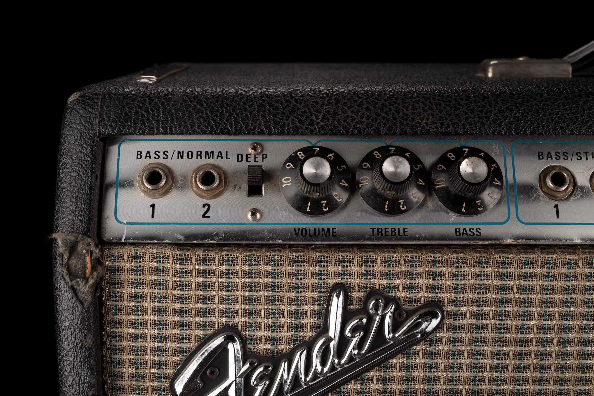 Vintage 1971 Fender Bassman 10 Guitar Amp Combo - Image 4
