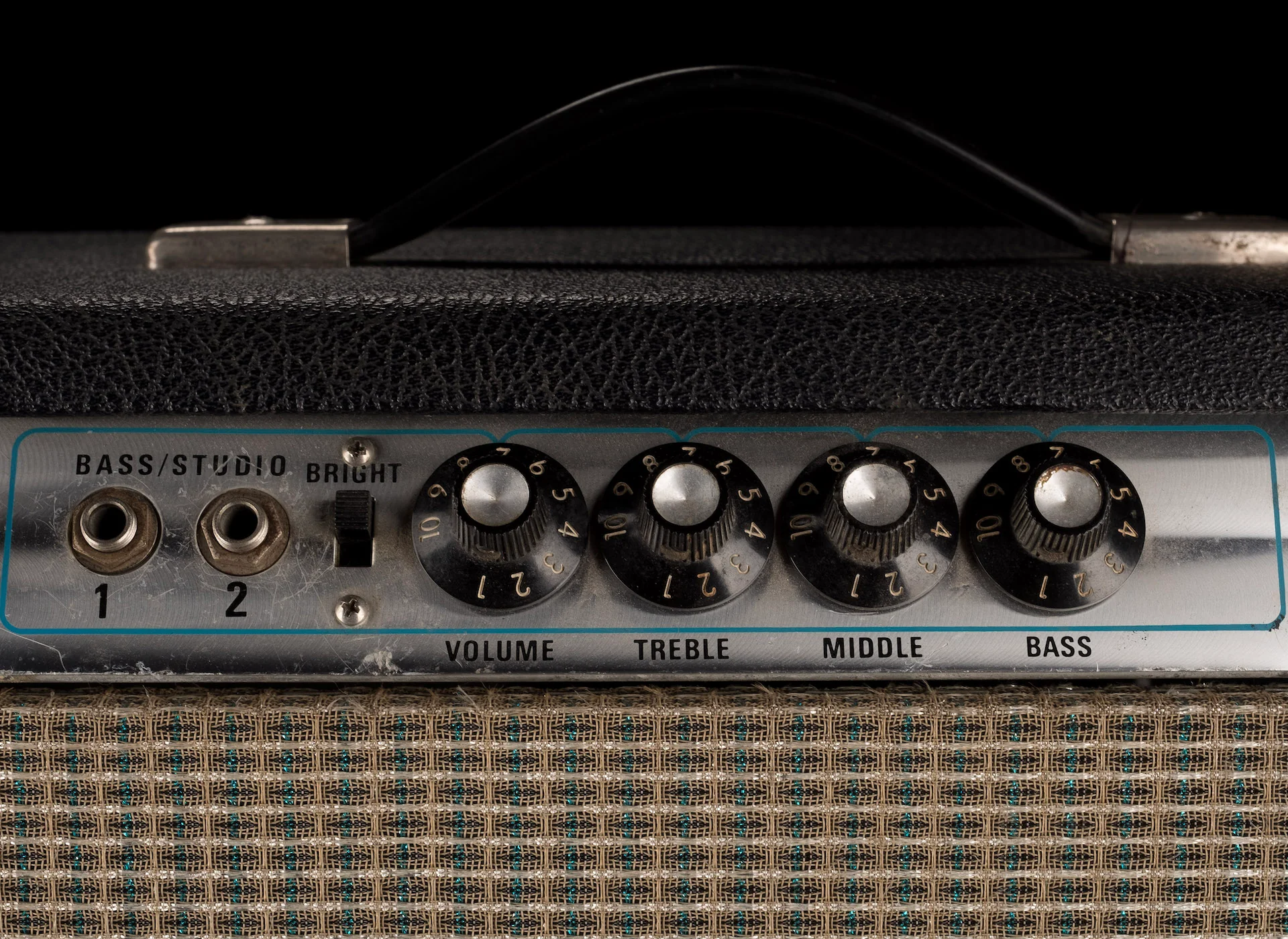 Vintage 1971 Fender Bassman 10 Guitar Amp Combo - Image 5
