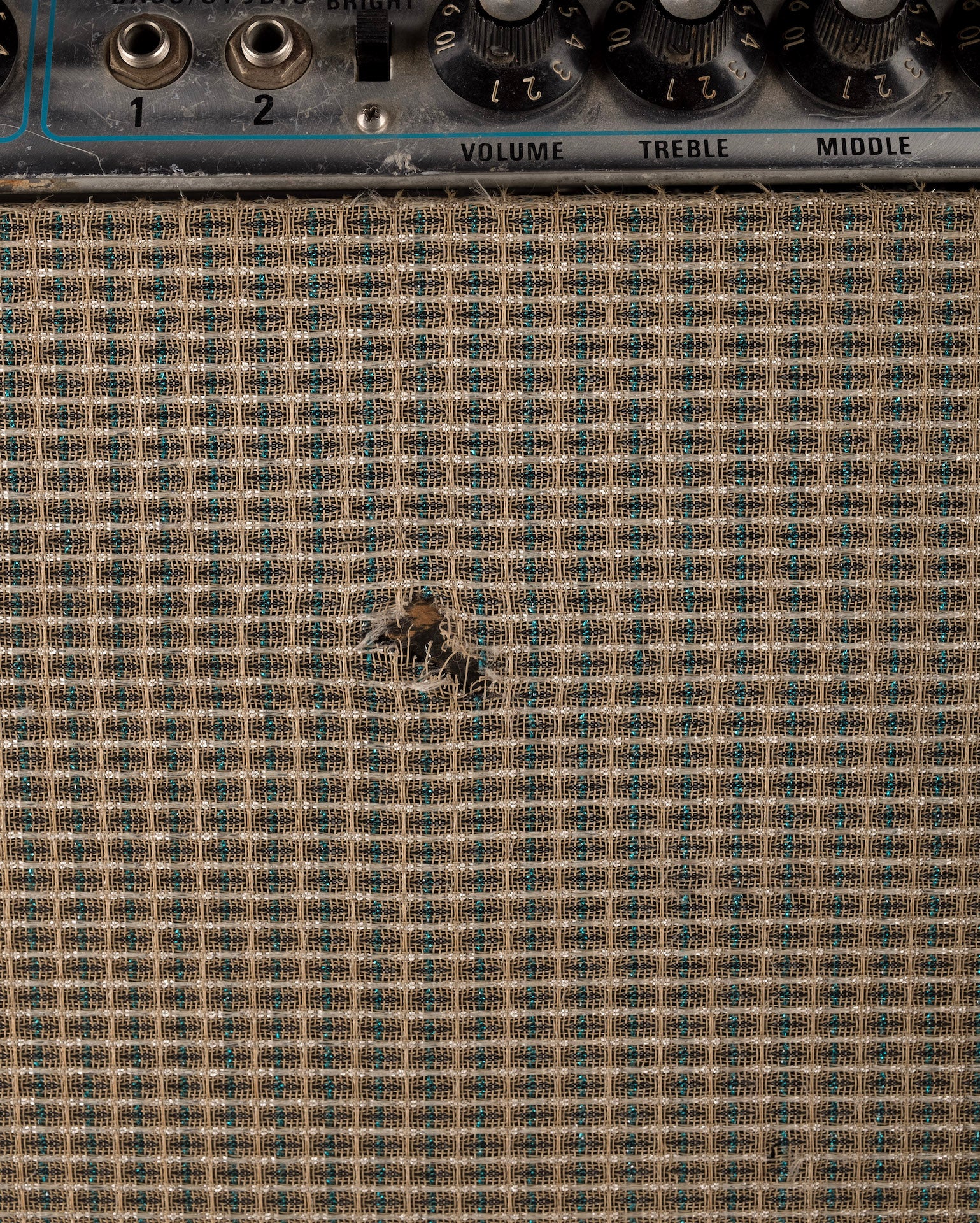Vintage 1971 Fender Bassman 10 Guitar Amp Combo - Image 7