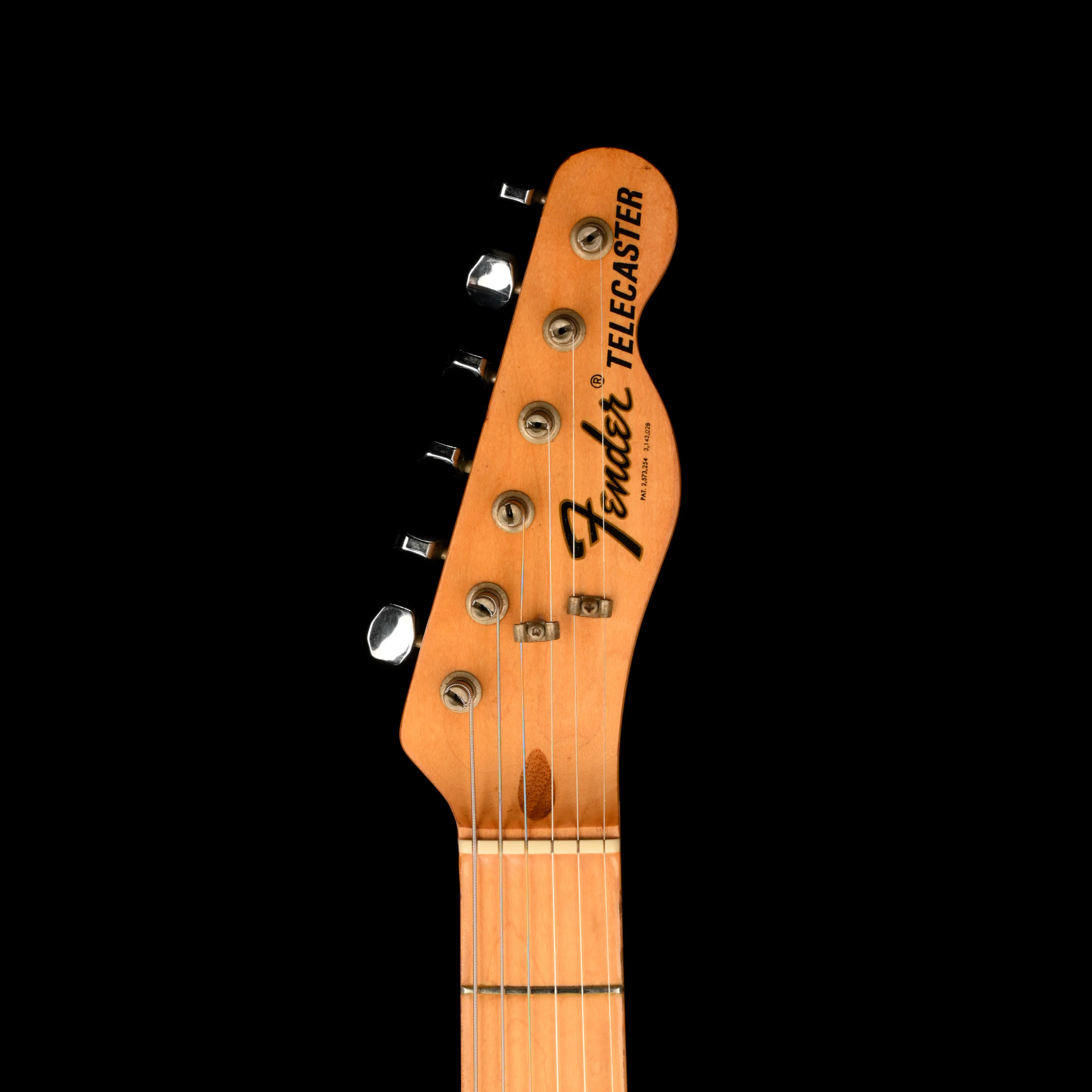 Vintage 1975 Fender Telecaster Blonde Modded With Case - Image 12