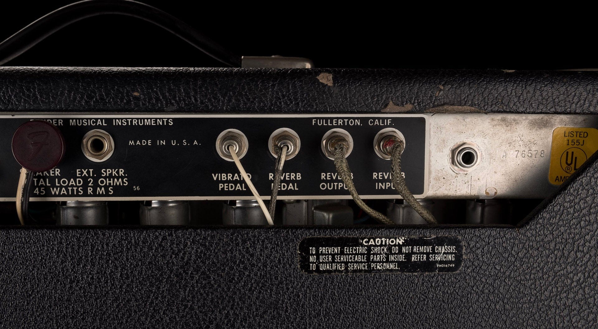 Vintage 1973 Fender Super Reverb Silverface Guitar Amp Combo - Image 14