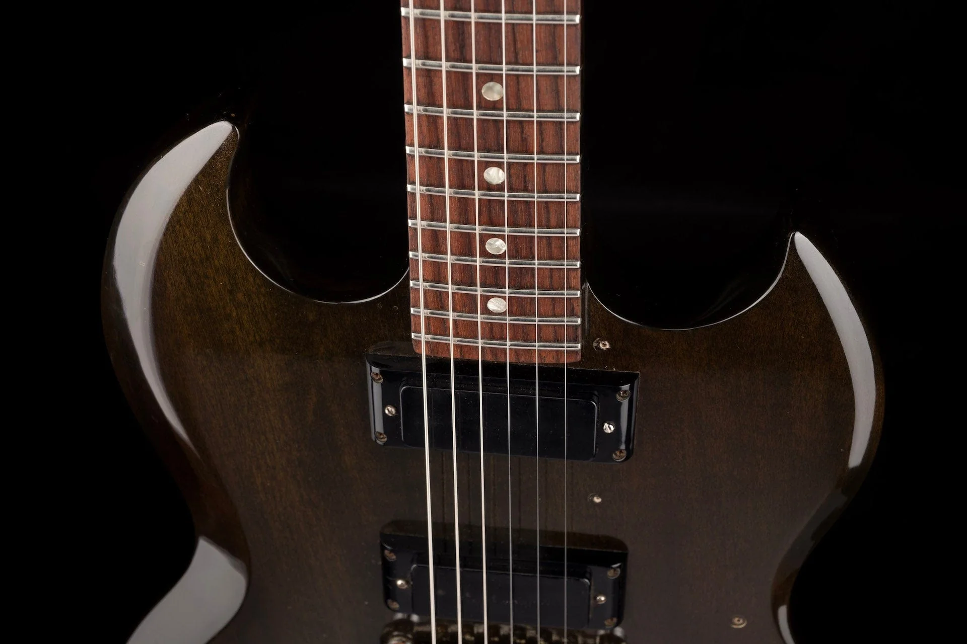 Vintage 1973 Gibson SG II Walnut With HSC - Image 3