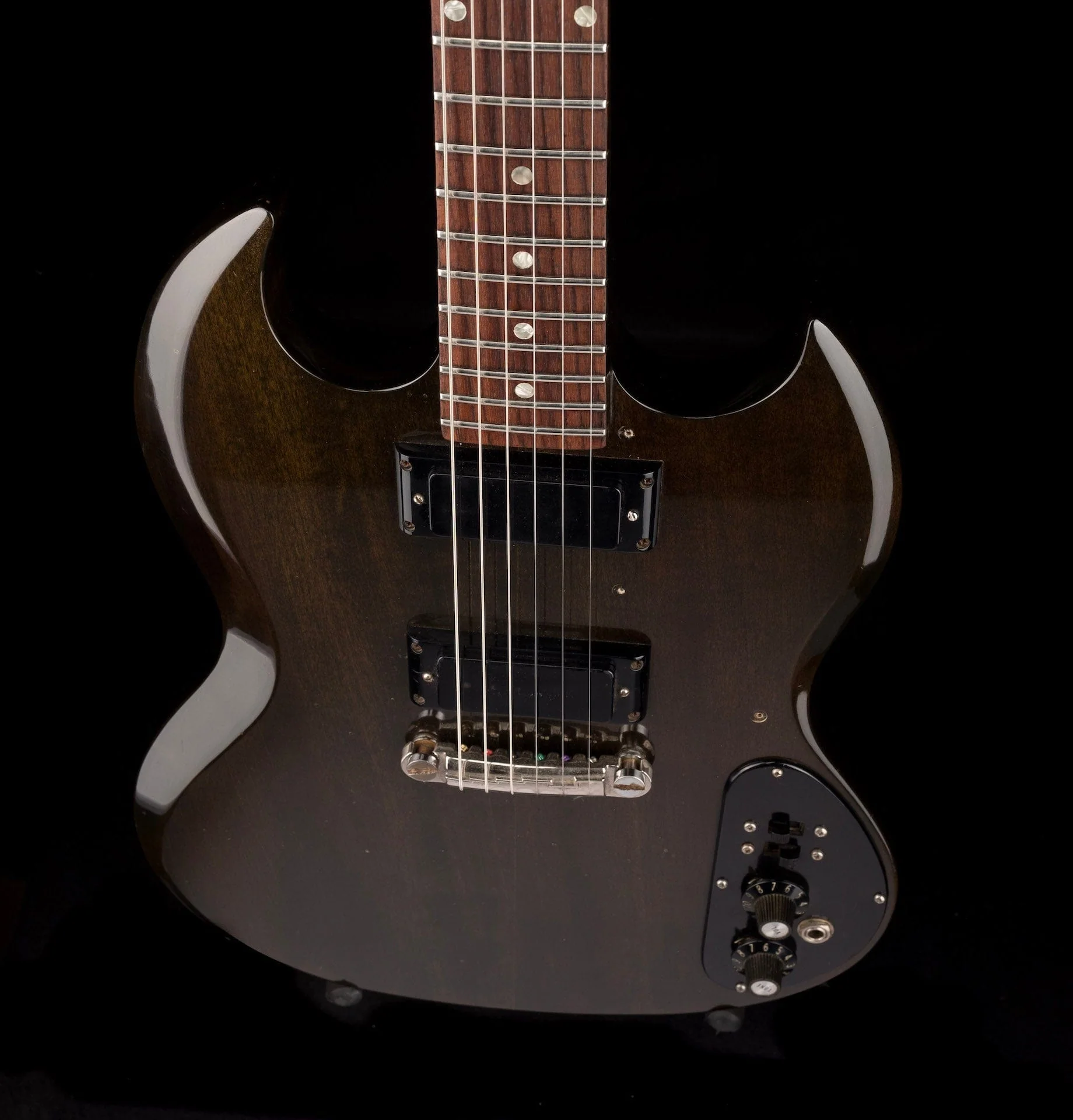 Vintage 1973 Gibson SG II Walnut With HSC - Image 4