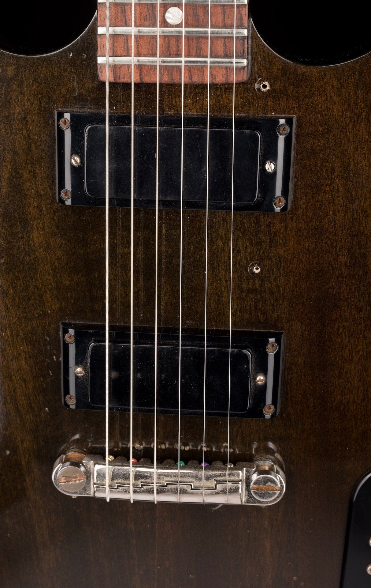 Vintage 1973 Gibson SG II Walnut With HSC - Image 7