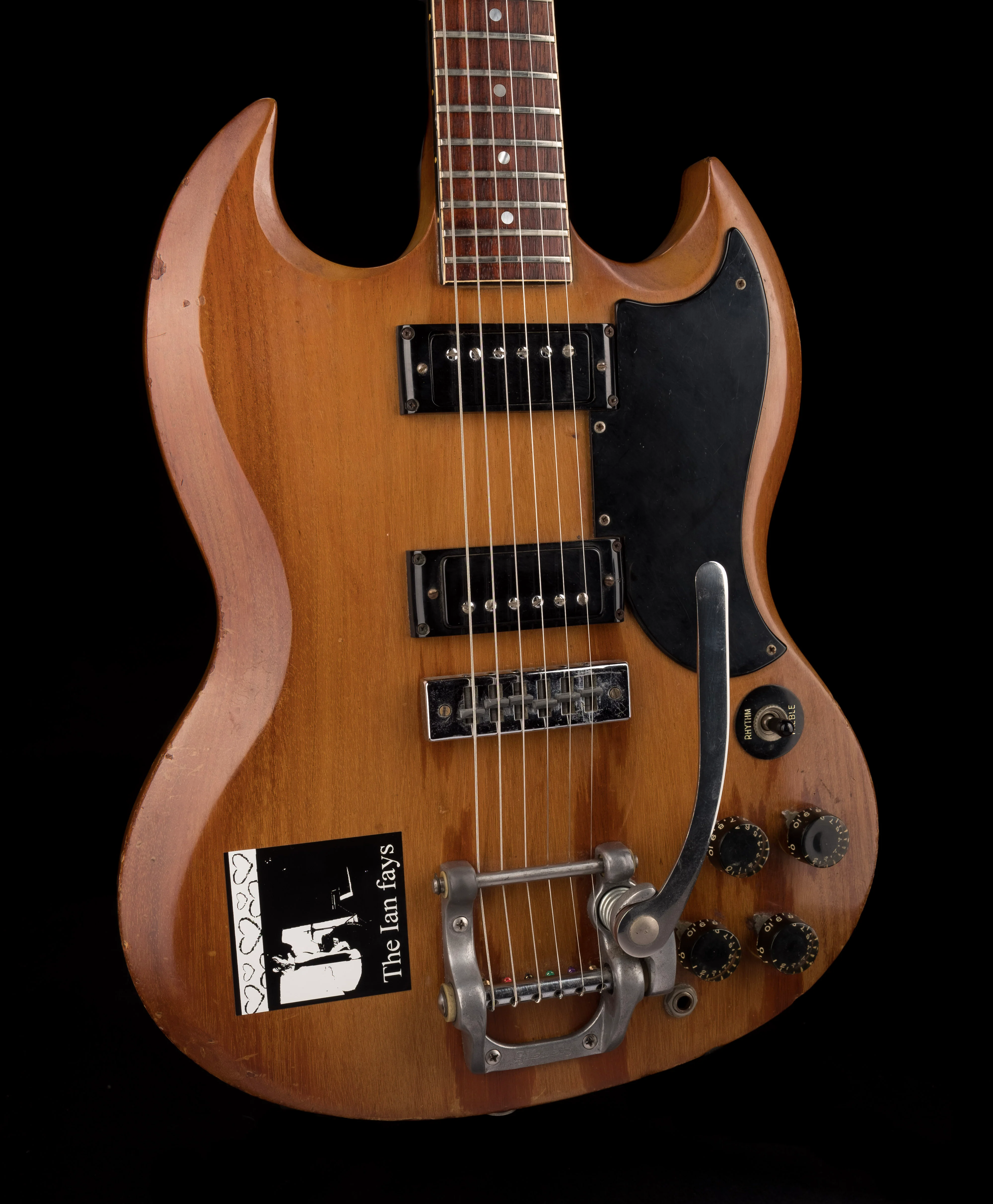 Pre Owned 1973 Gibson SG Special Walnut With Bigsby With Case - Image 10