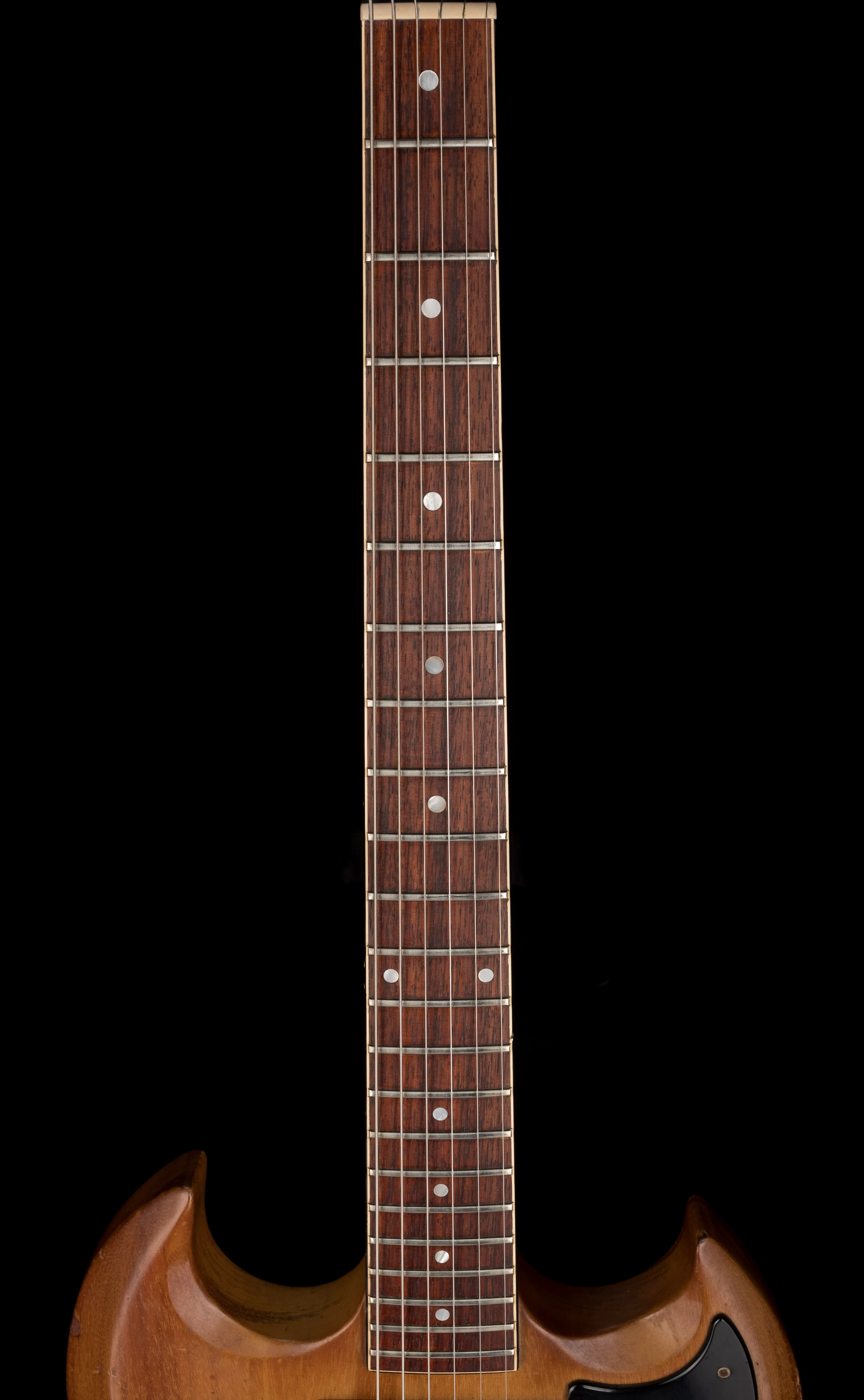 Pre Owned 1973 Gibson SG Special Walnut With Bigsby With Case - Image 11