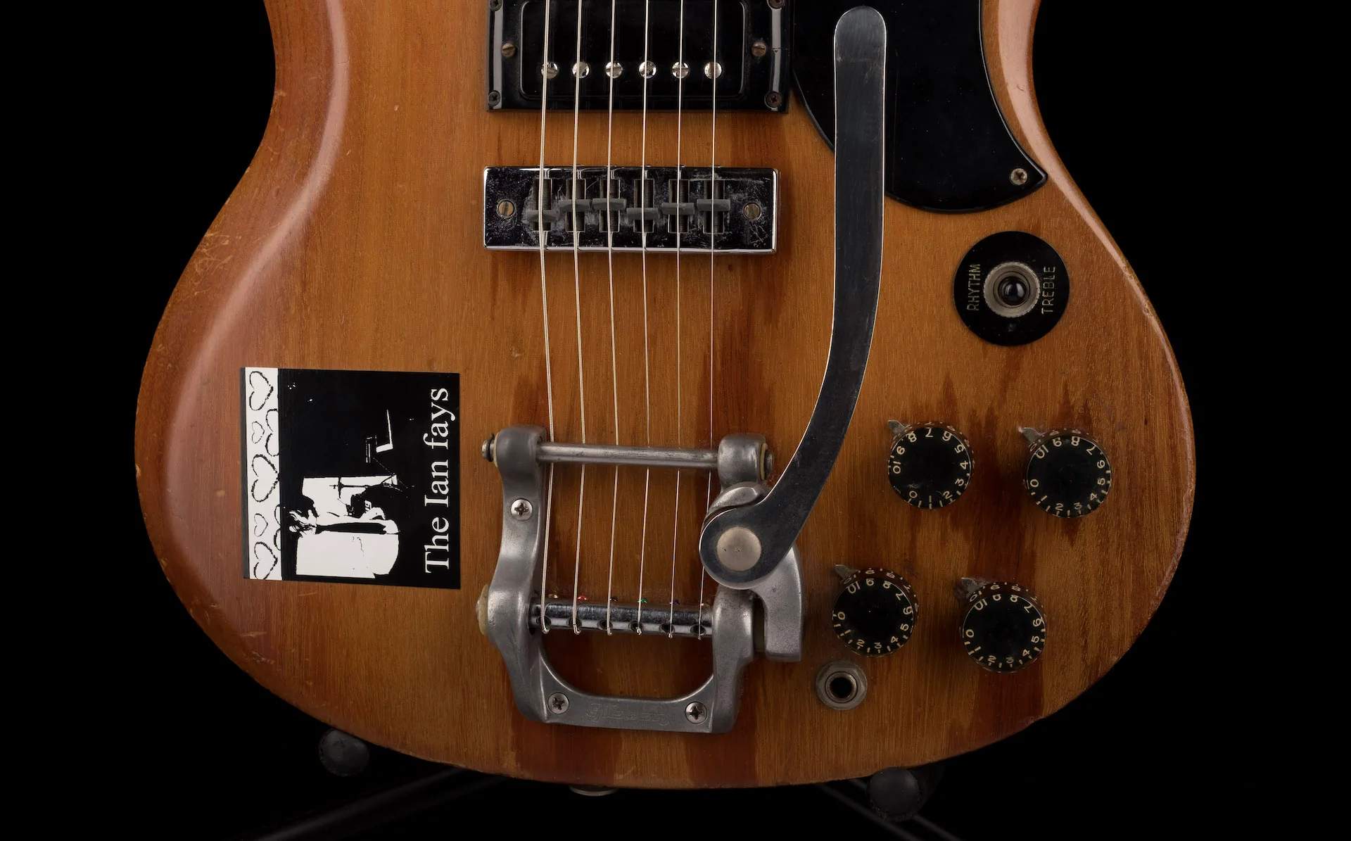 Pre Owned 1973 Gibson SG Special Walnut With Bigsby With Case - Image 5