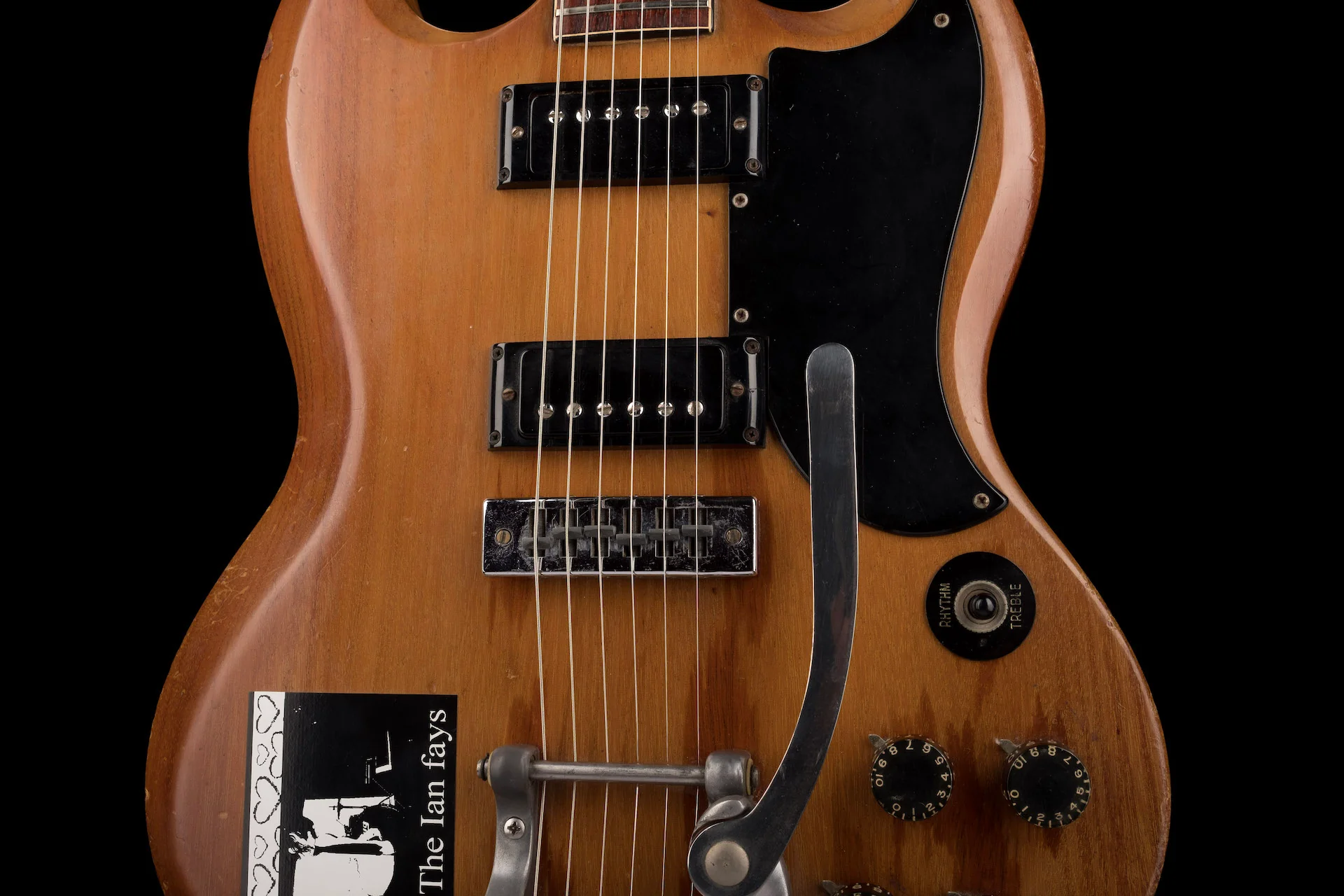 Pre Owned 1973 Gibson SG Special Walnut With Bigsby With Case - Image 6
