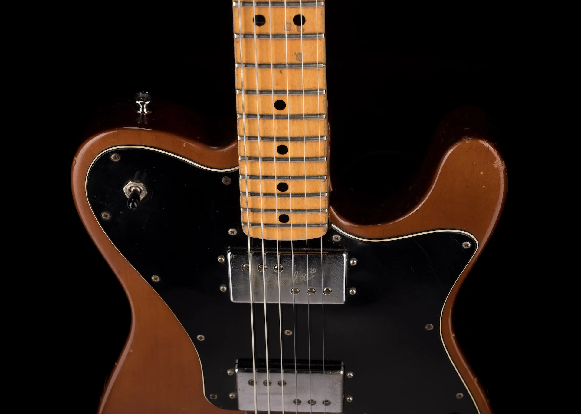 Pre Owned 1973 Telecaster Deluxe Walnut With Gig Bag - Image 3