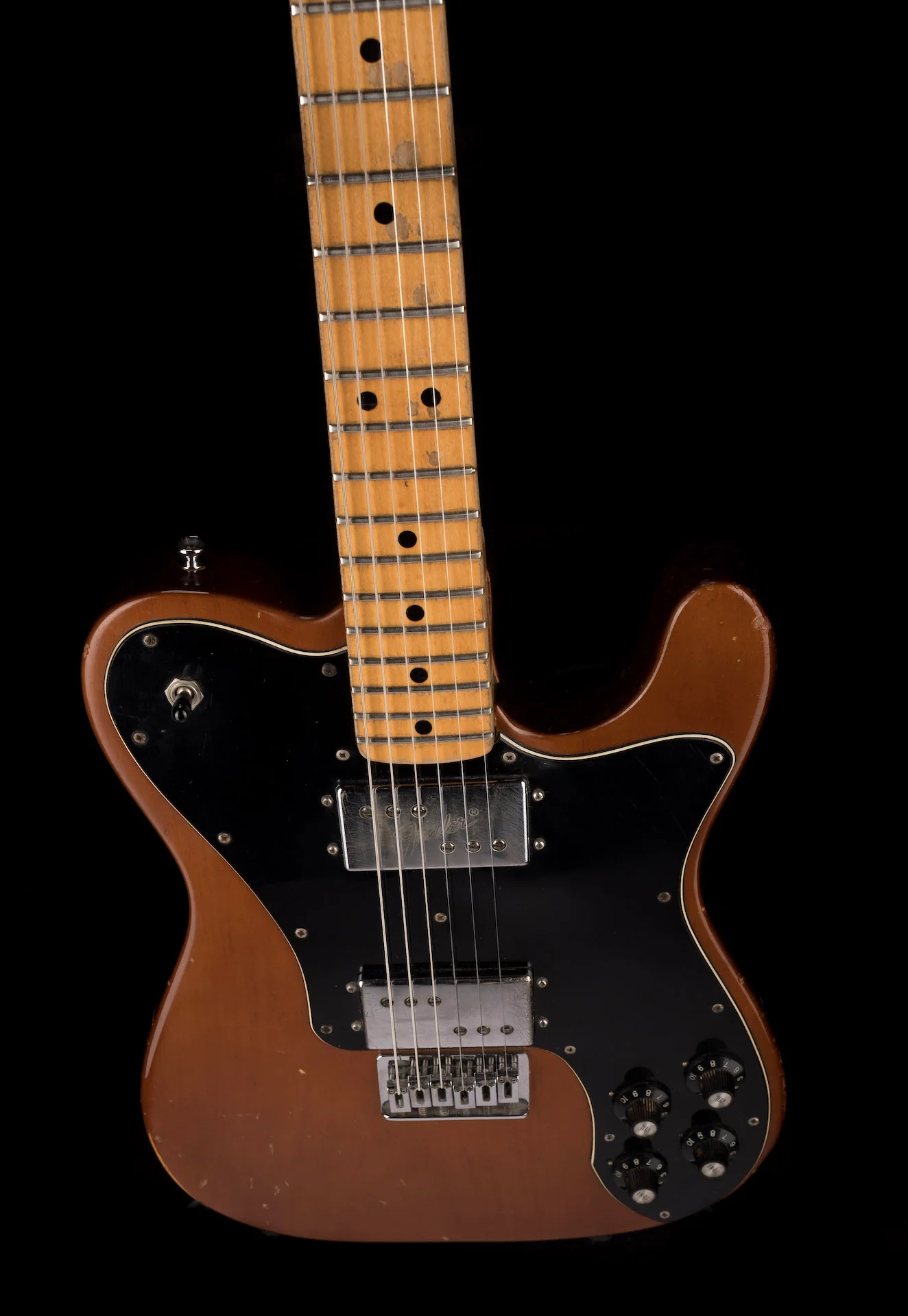Pre Owned 1973 Telecaster Deluxe Walnut With Gig Bag - Image 4