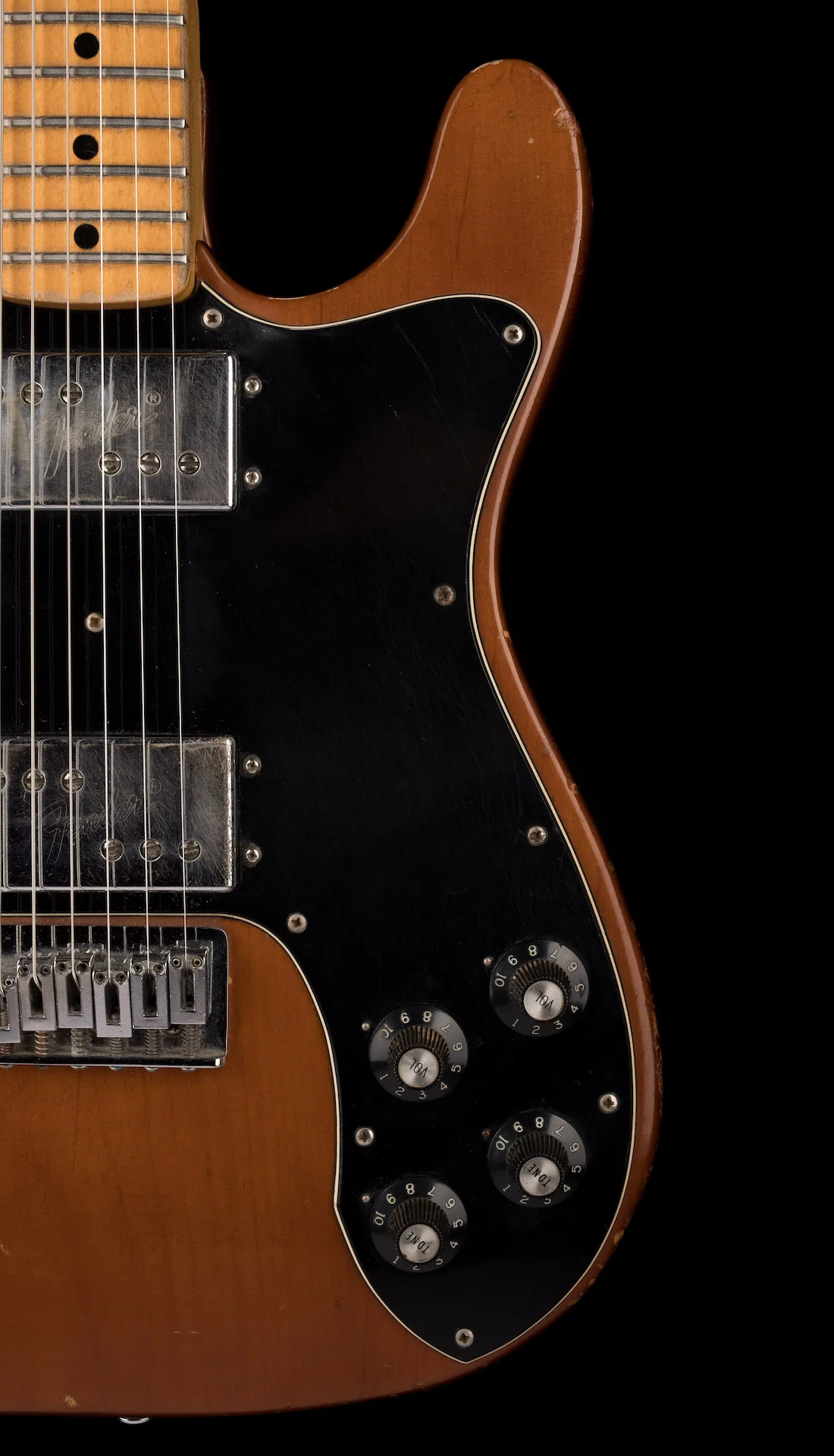 Pre Owned 1973 Telecaster Deluxe Walnut With Gig Bag - Image 9