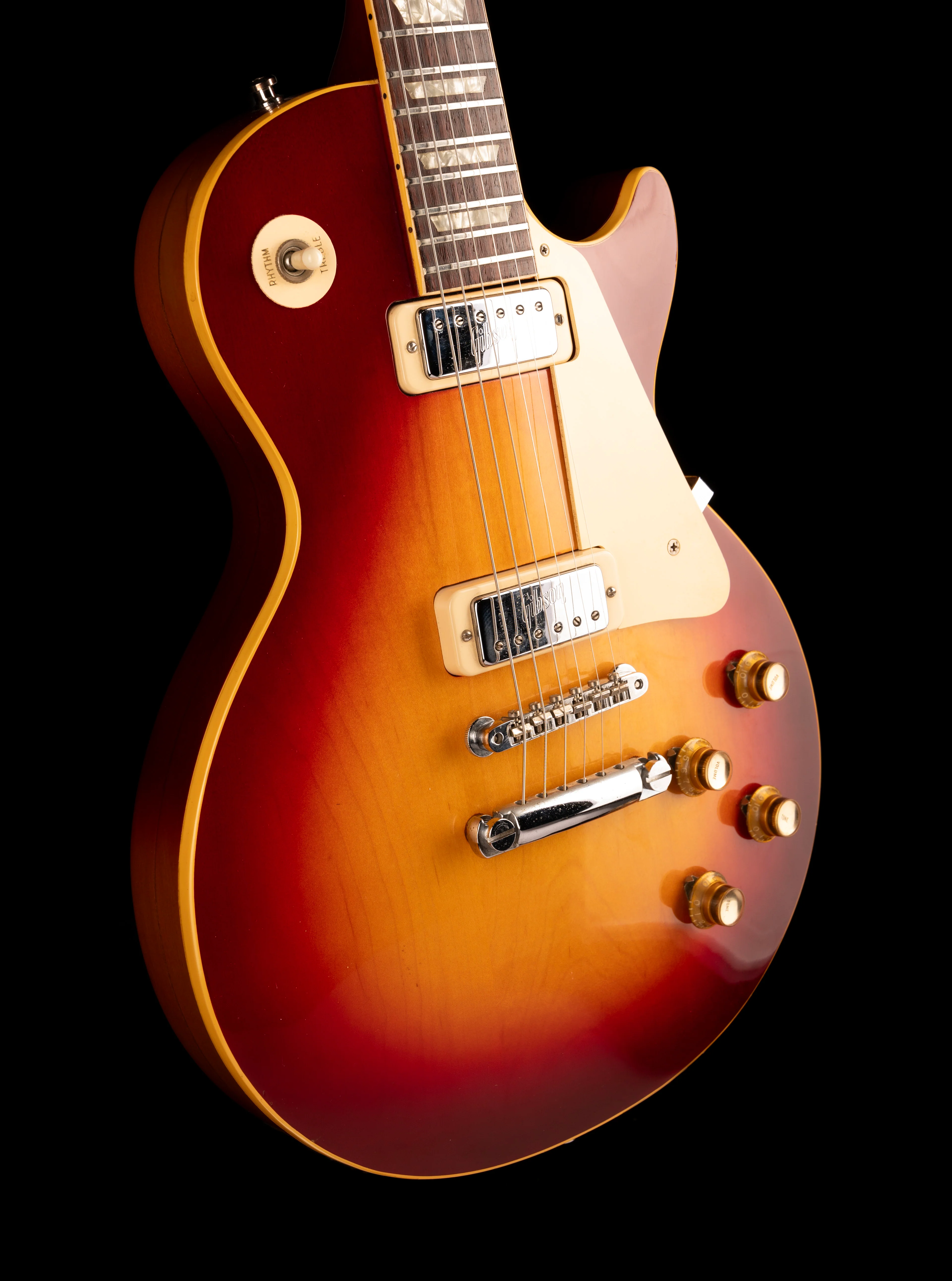 Vintage 1974 Gibson Les Paul Deluxe Heritage Cherry Sunburst With OHSC - Image 10