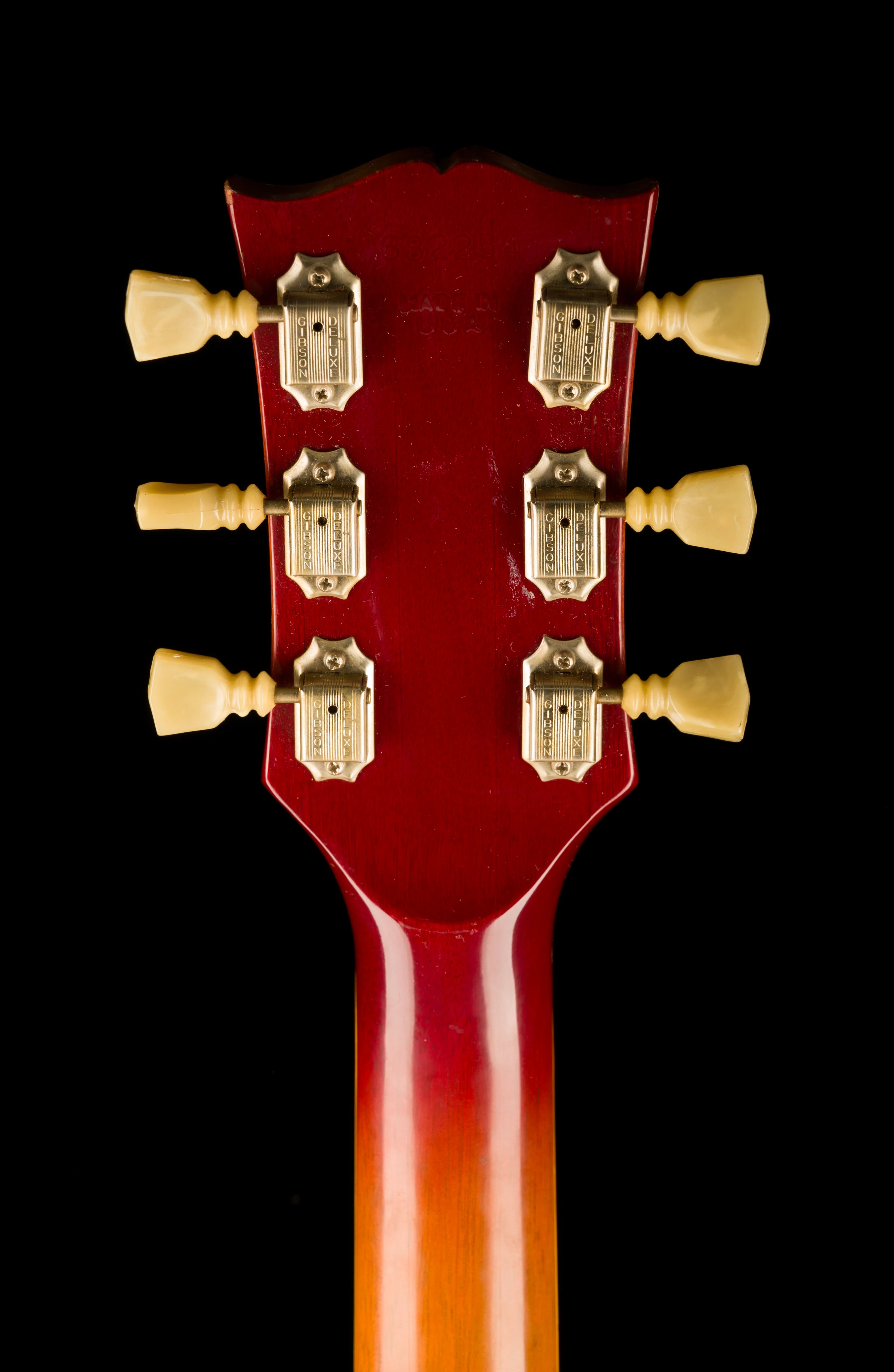 Vintage 1974 Gibson Les Paul Deluxe Heritage Cherry Sunburst With OHSC - Image 17