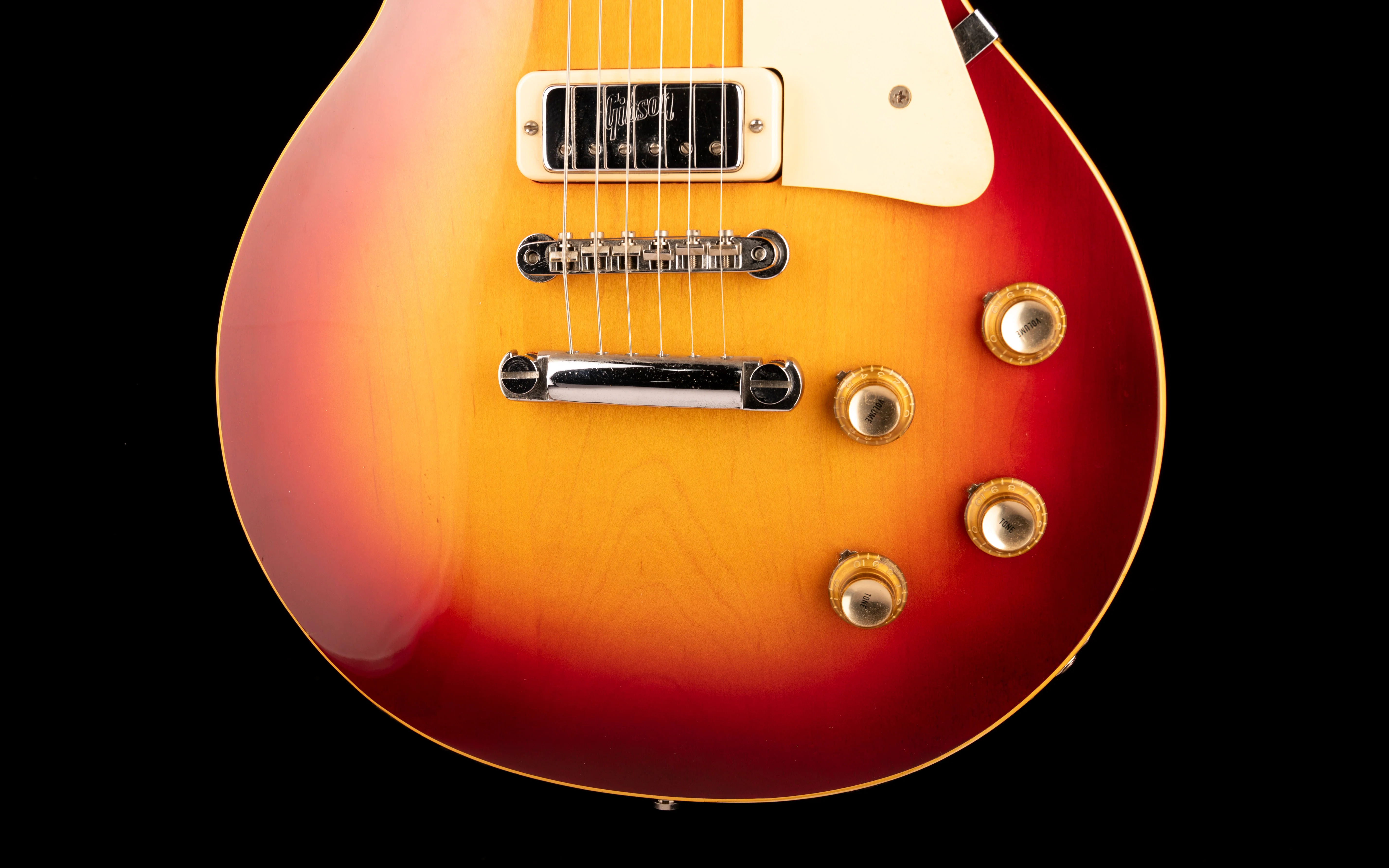 Vintage 1974 Gibson Les Paul Deluxe Heritage Cherry Sunburst With OHSC - Image 5