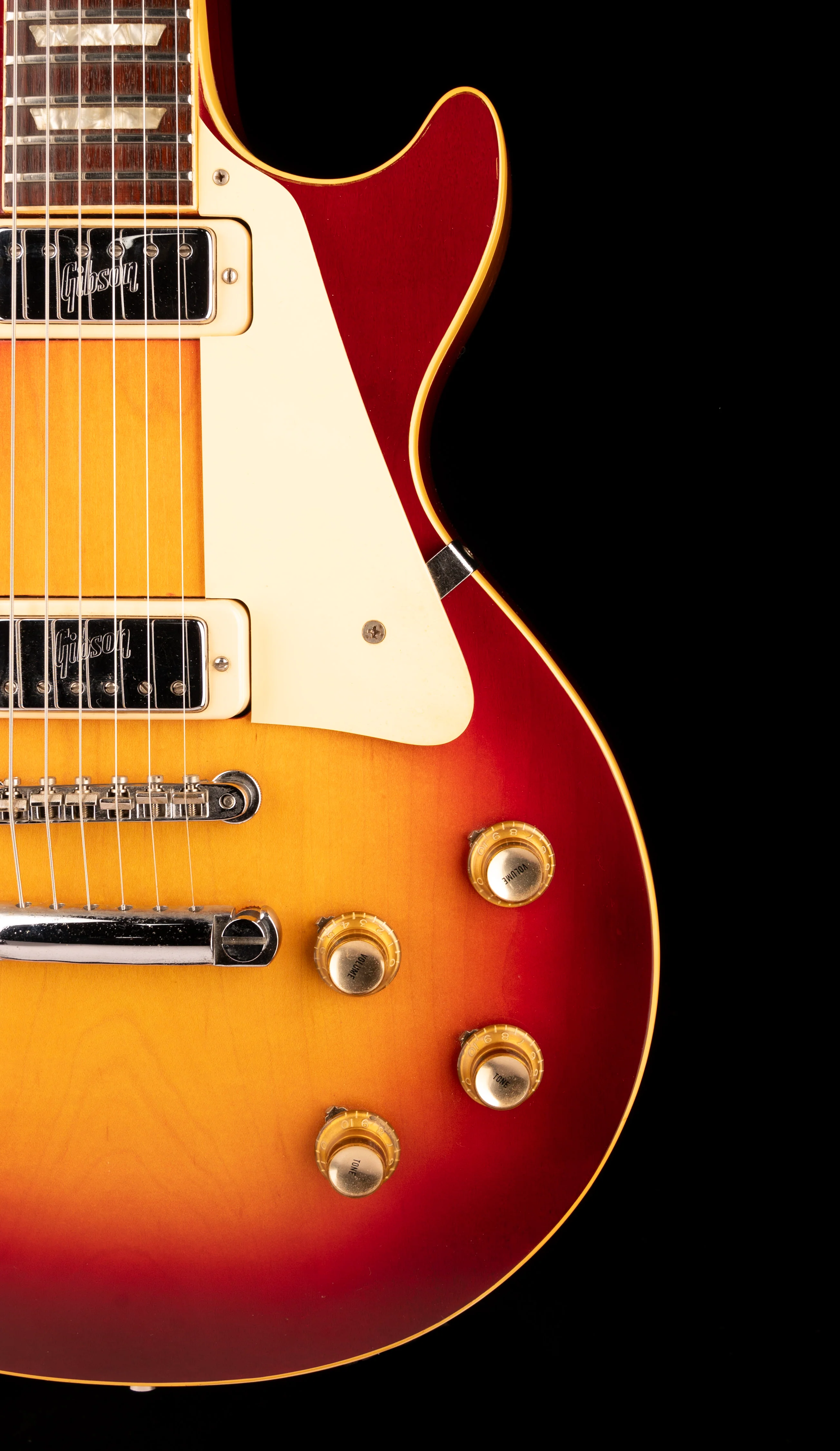 Vintage 1974 Gibson Les Paul Deluxe Heritage Cherry Sunburst With OHSC - Image 9